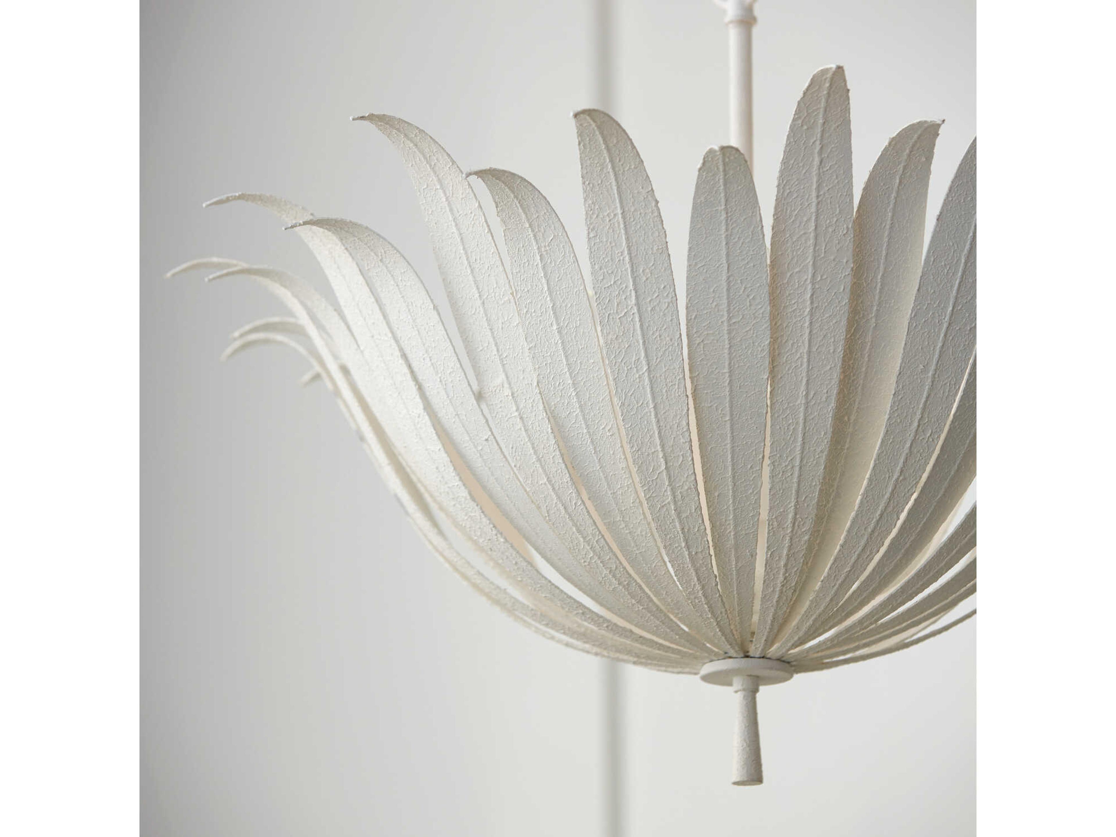 Capital Lighting Eden 4-Light Textured White Bowl Pendant