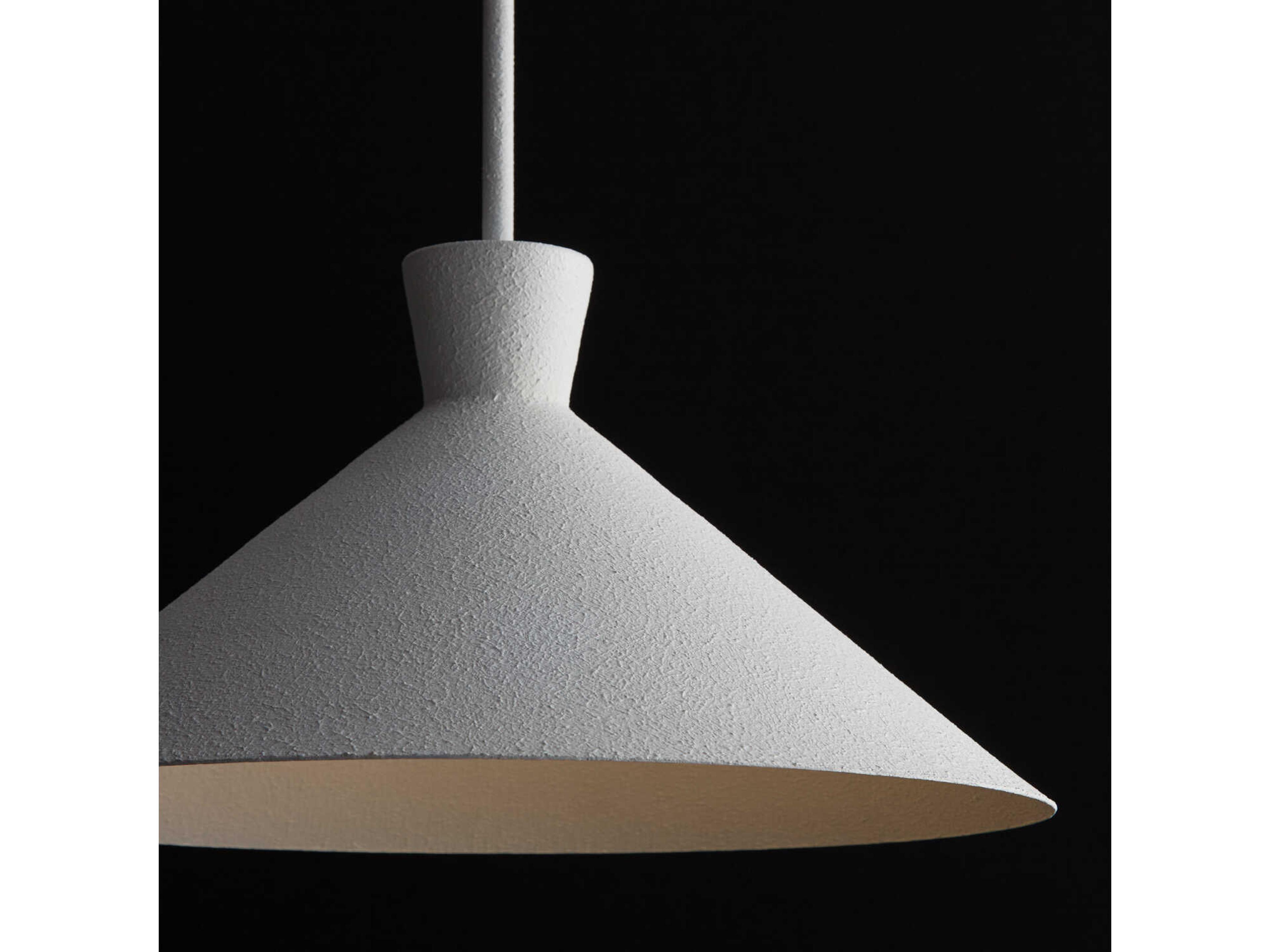 Capital Lighting Paloma 1-Light Textured White Pendant