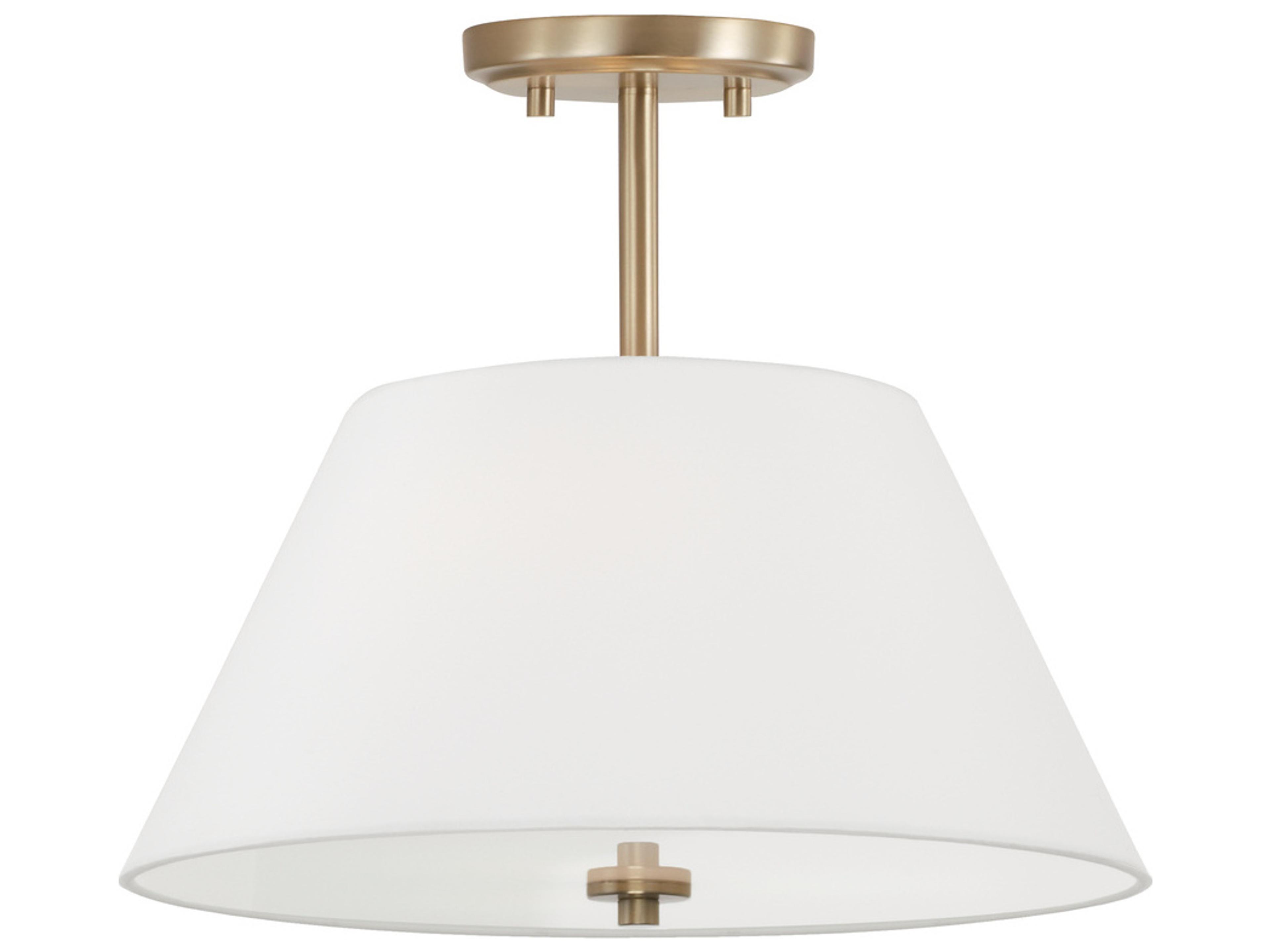 Capital Lighting Parson 3-Light Matte Brass Pendant