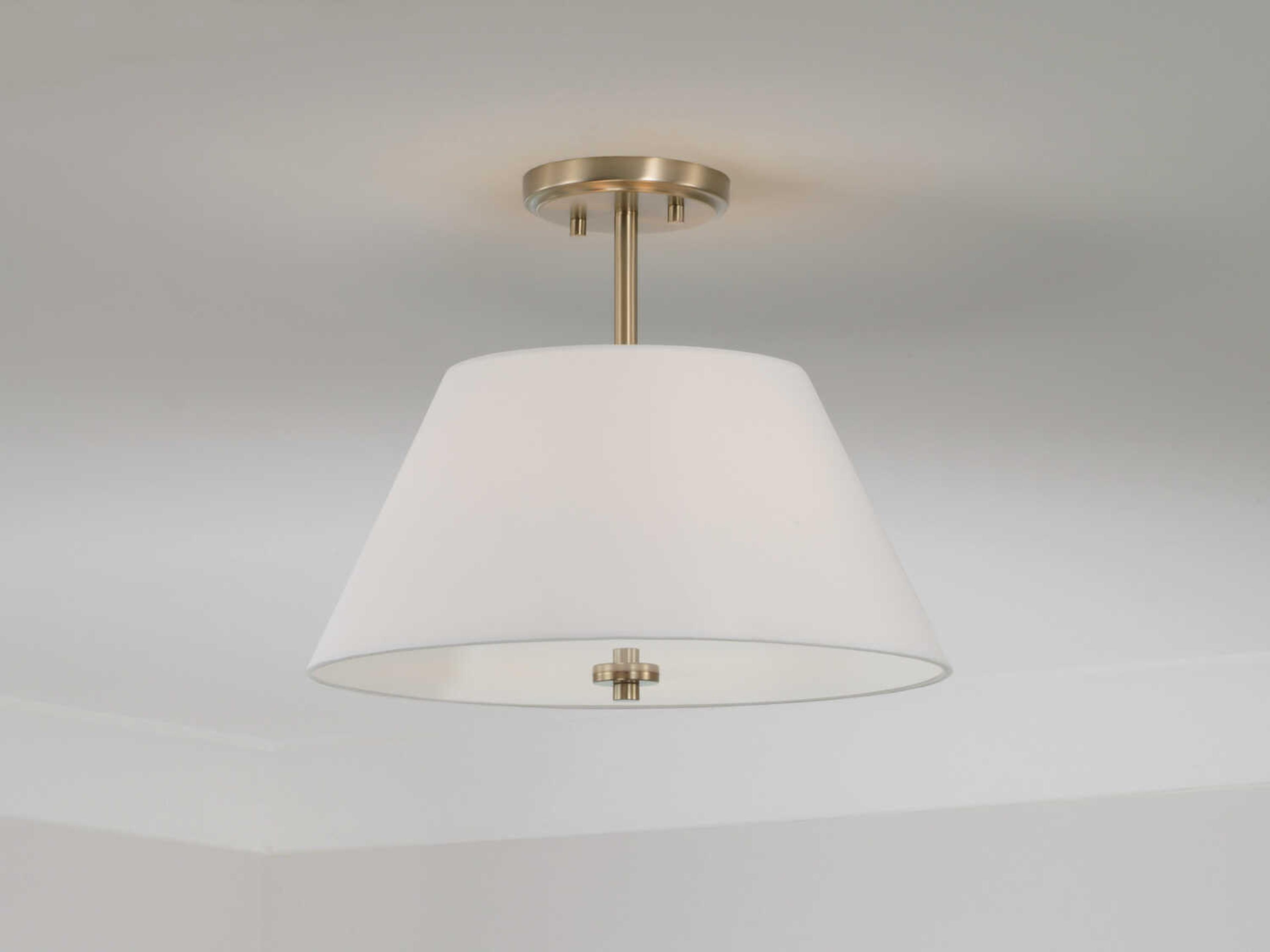 Capital Lighting Parson 3-Light Matte Brass Pendant