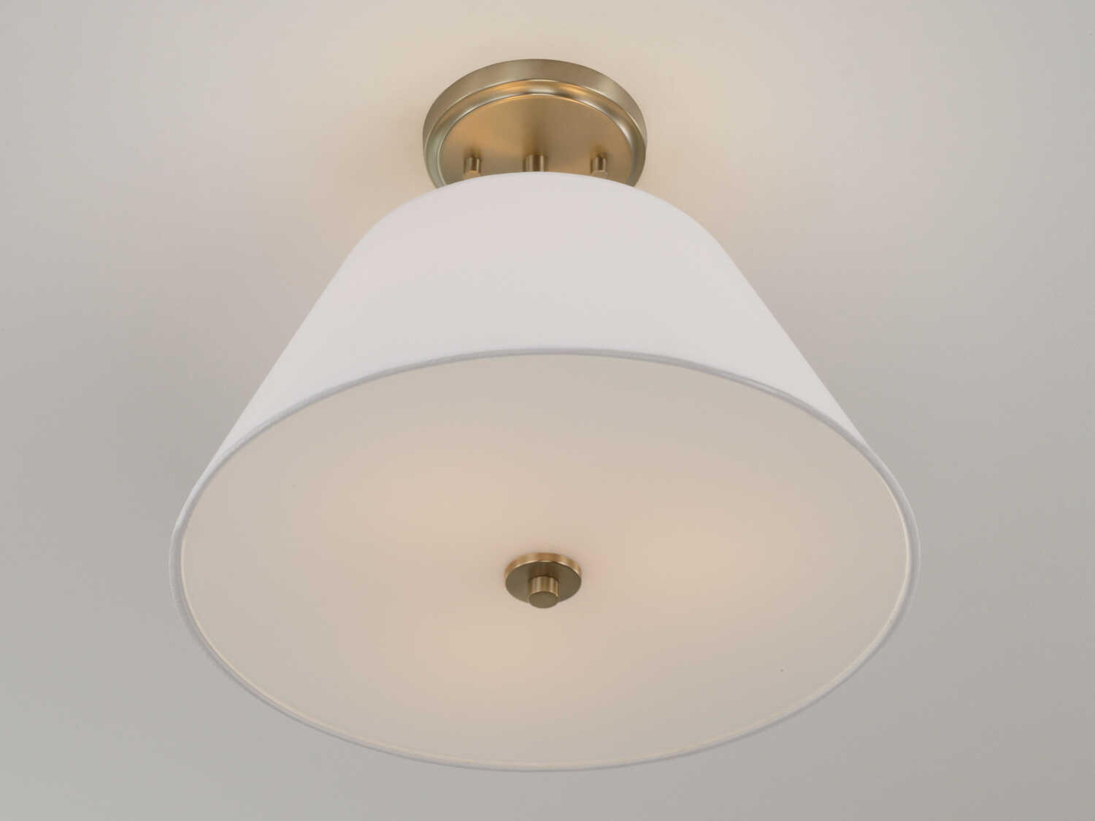Capital Lighting Parson 3-Light Matte Brass Pendant