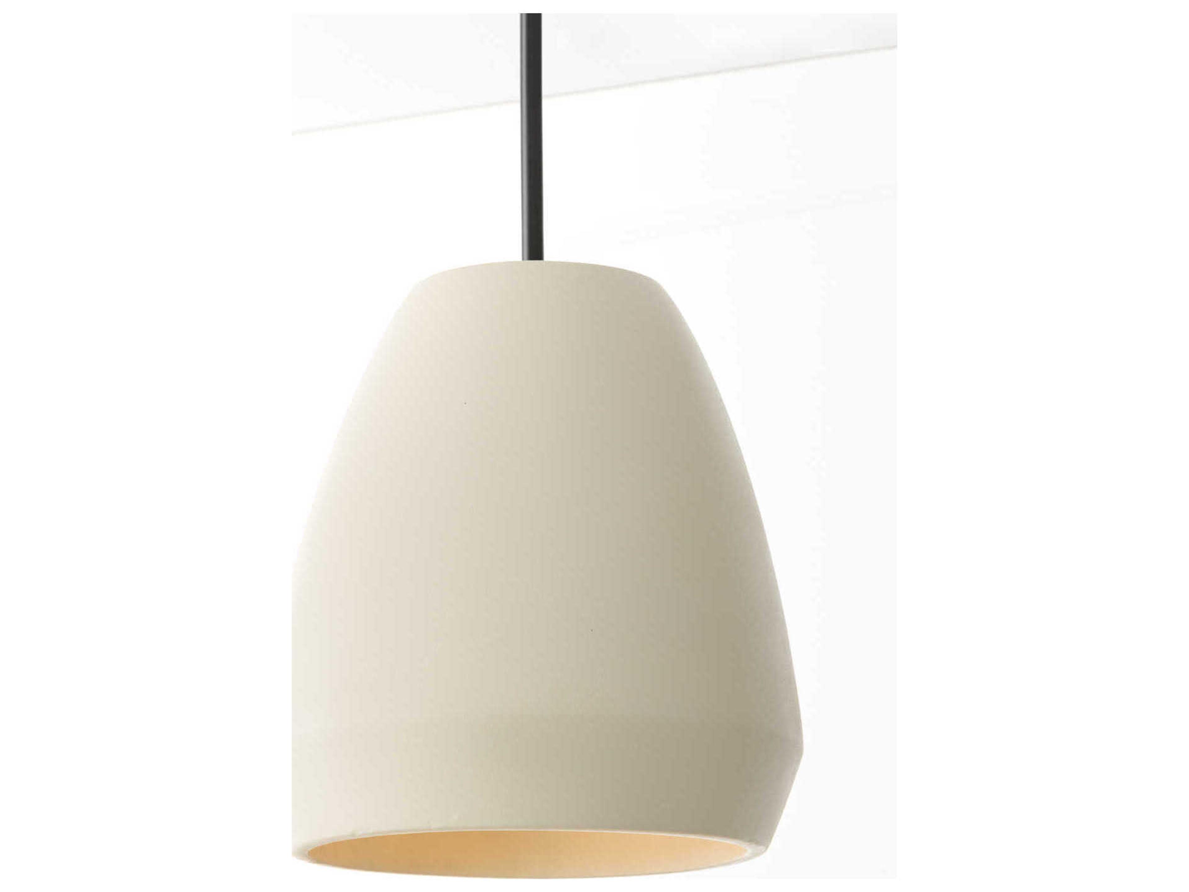 Capital Lighting Della 1-Light Terracotta Ivory Off White Dome Pendant