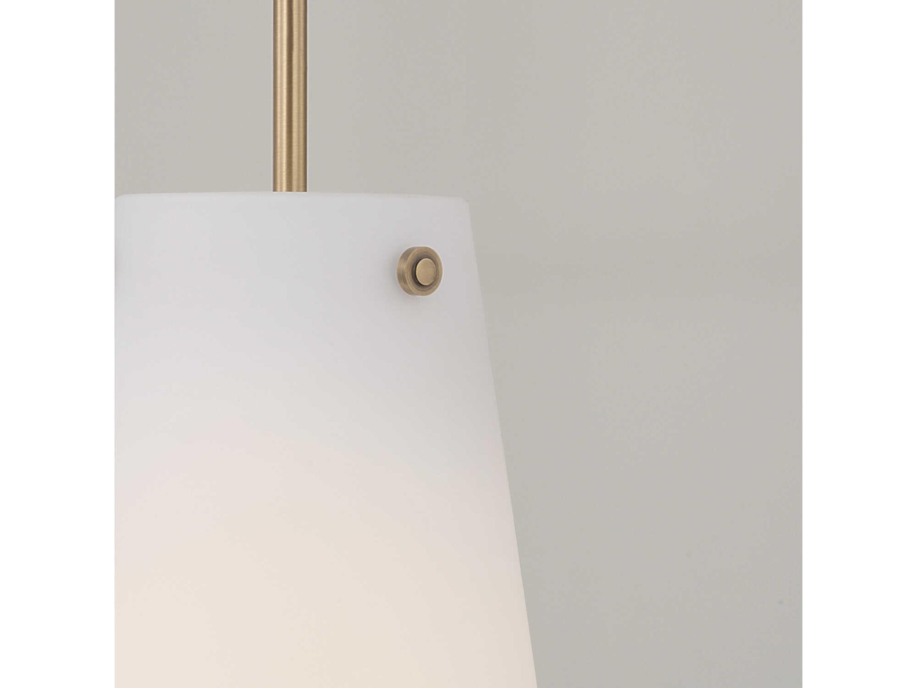 Capital Lighting Averitt 1-Light Aged Brass Mini Pendant