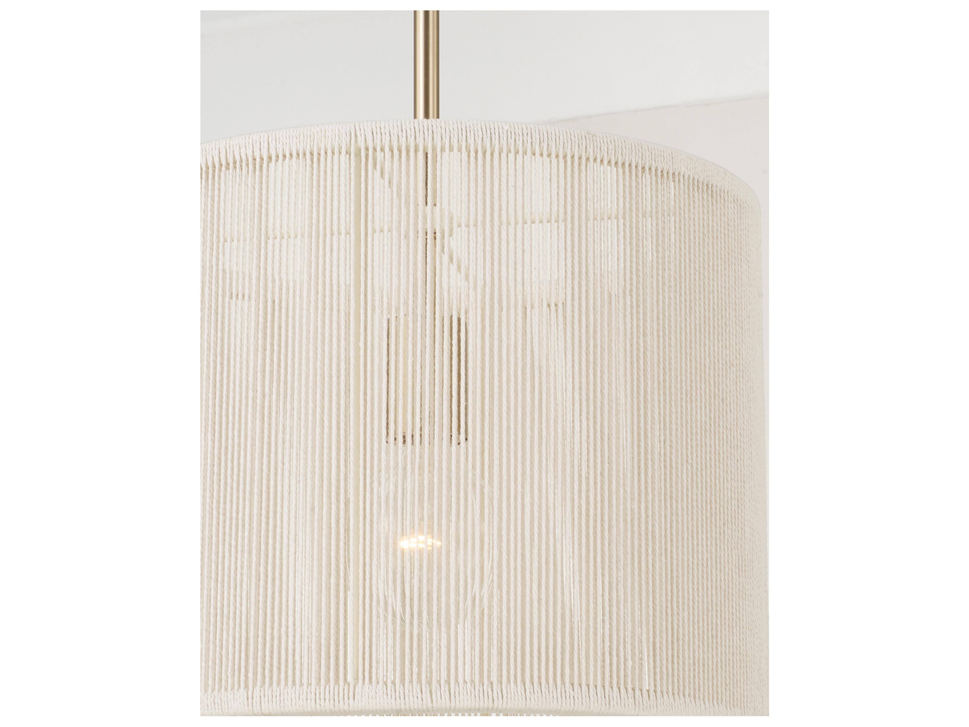Capital Lighting Tara 1-light Matte Brass Pendant