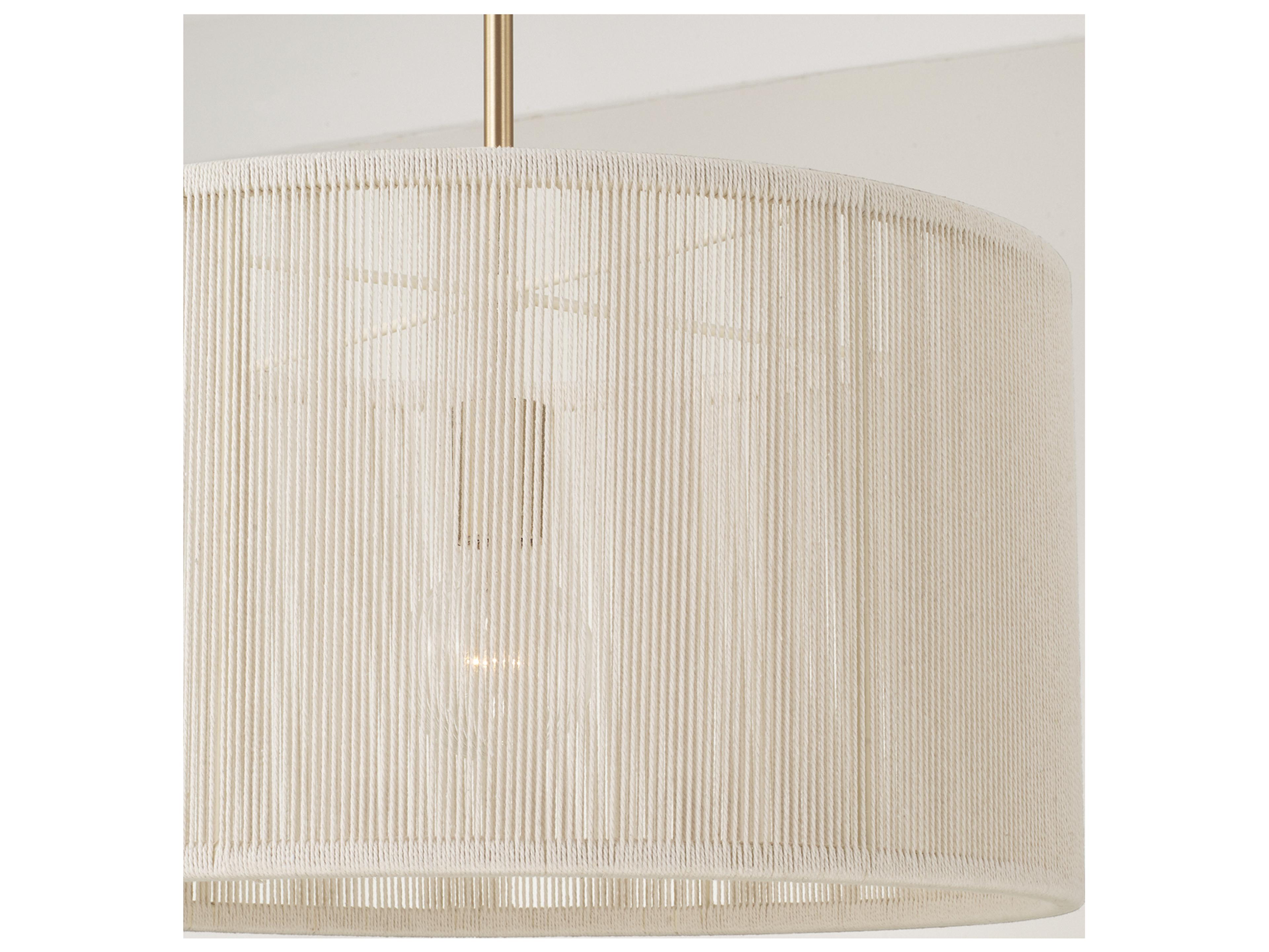 Capital Lighting Tara 1-light Matte Brass Pendant
