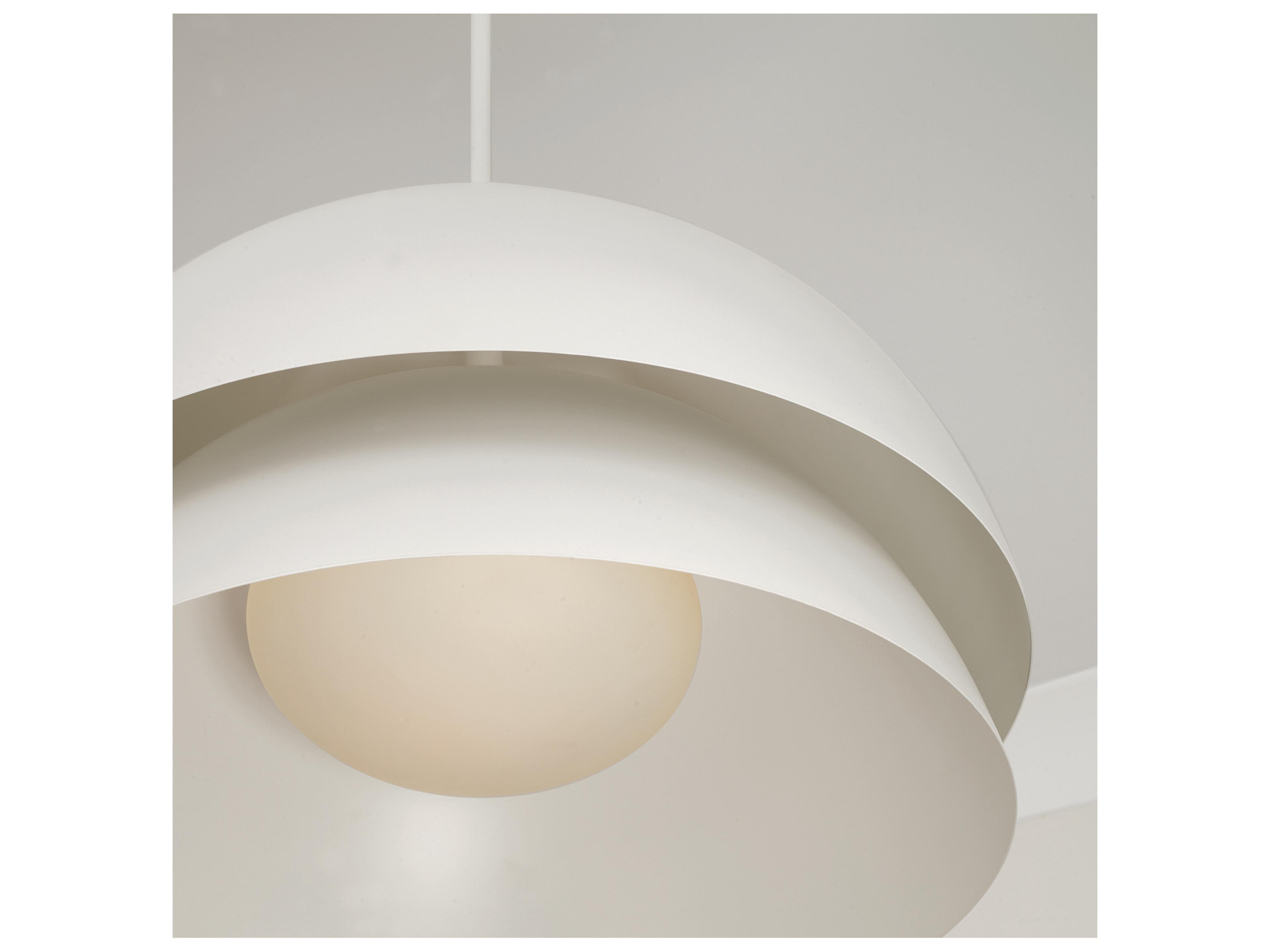 Capital Lighting Jensen 1-light Matte White Pendant