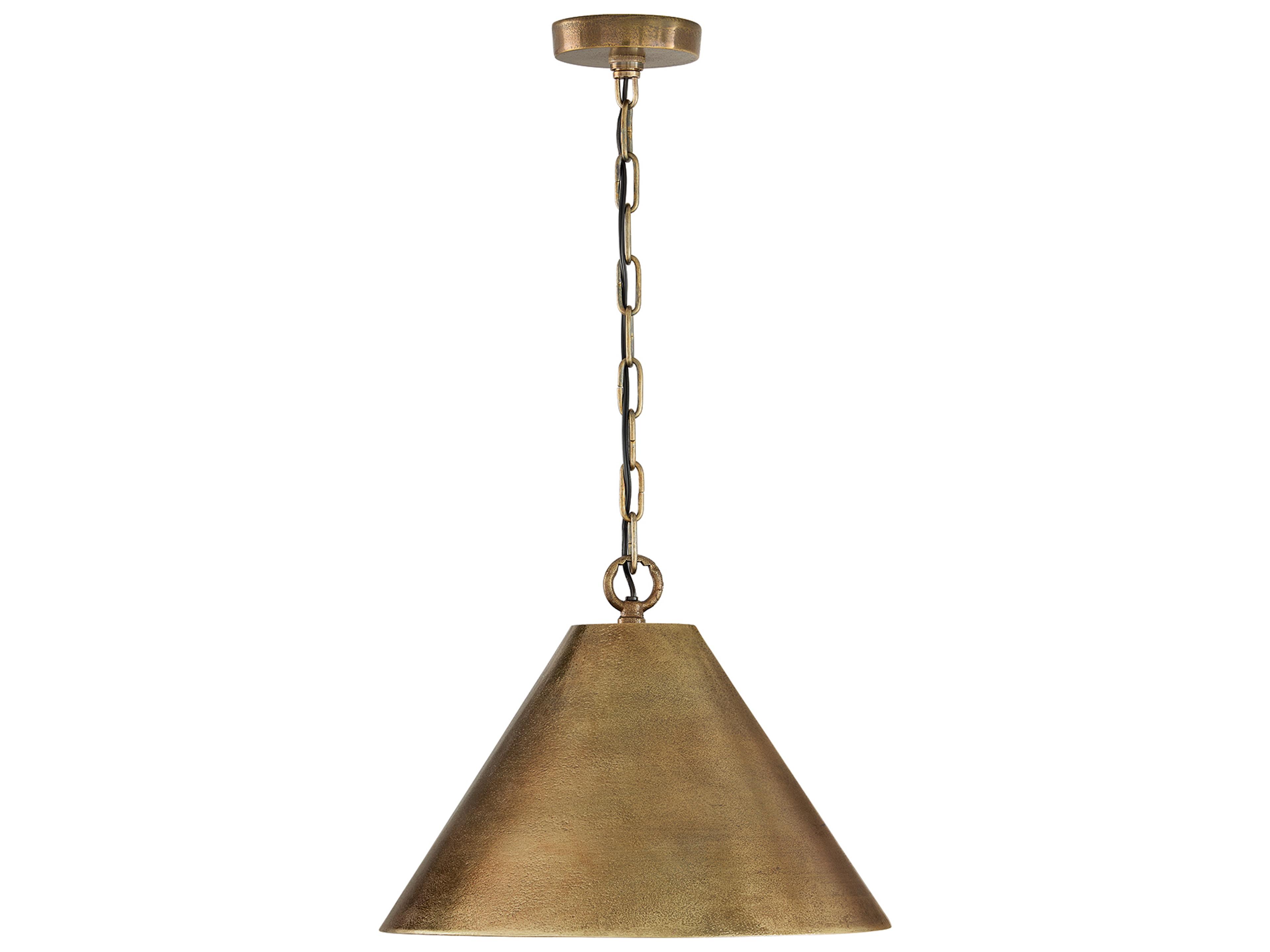 Casa 1-light Oxidized Brass Pendant