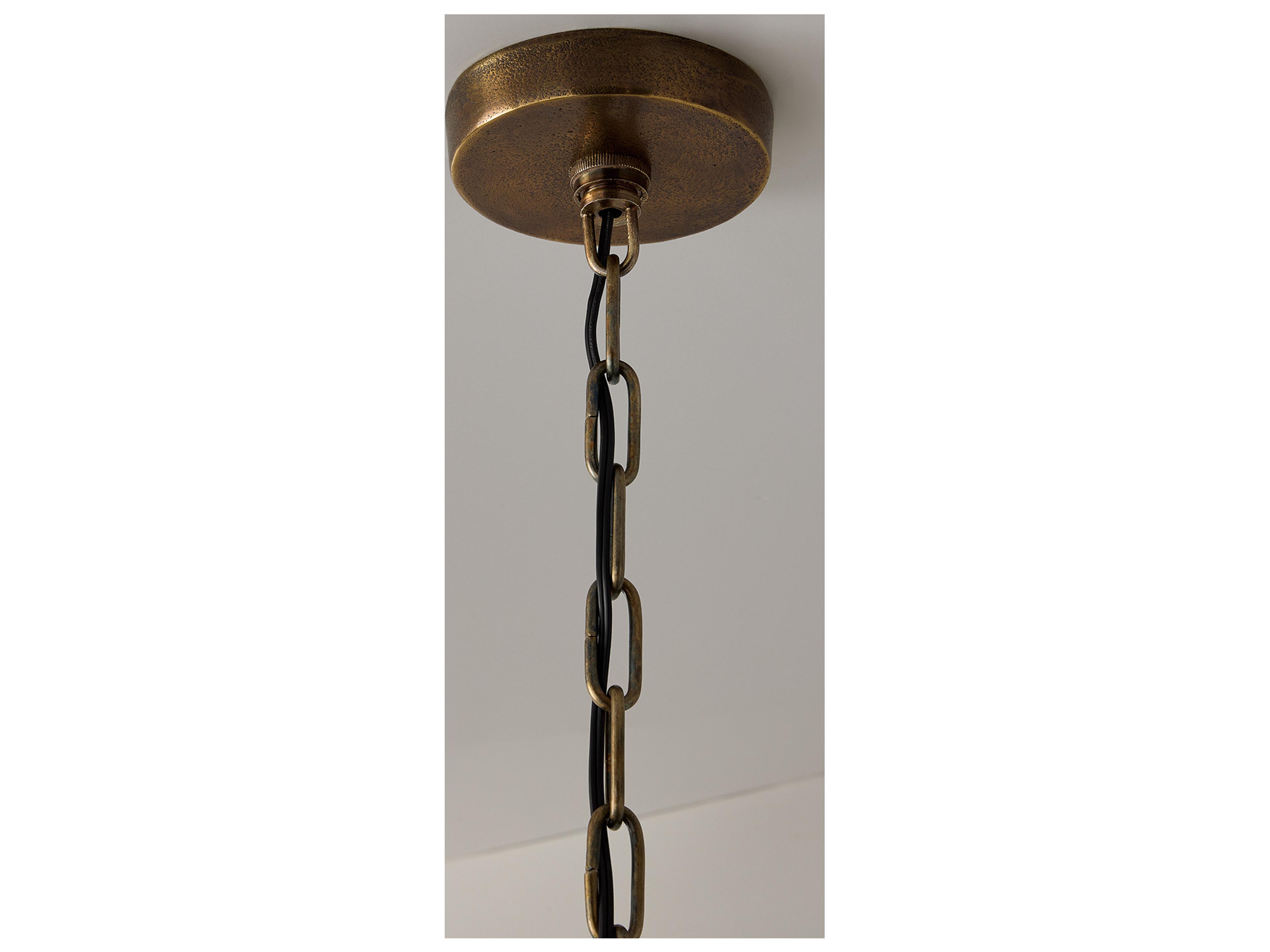 Capital Lighting Casa 1-light Oxidized Brass Pendant