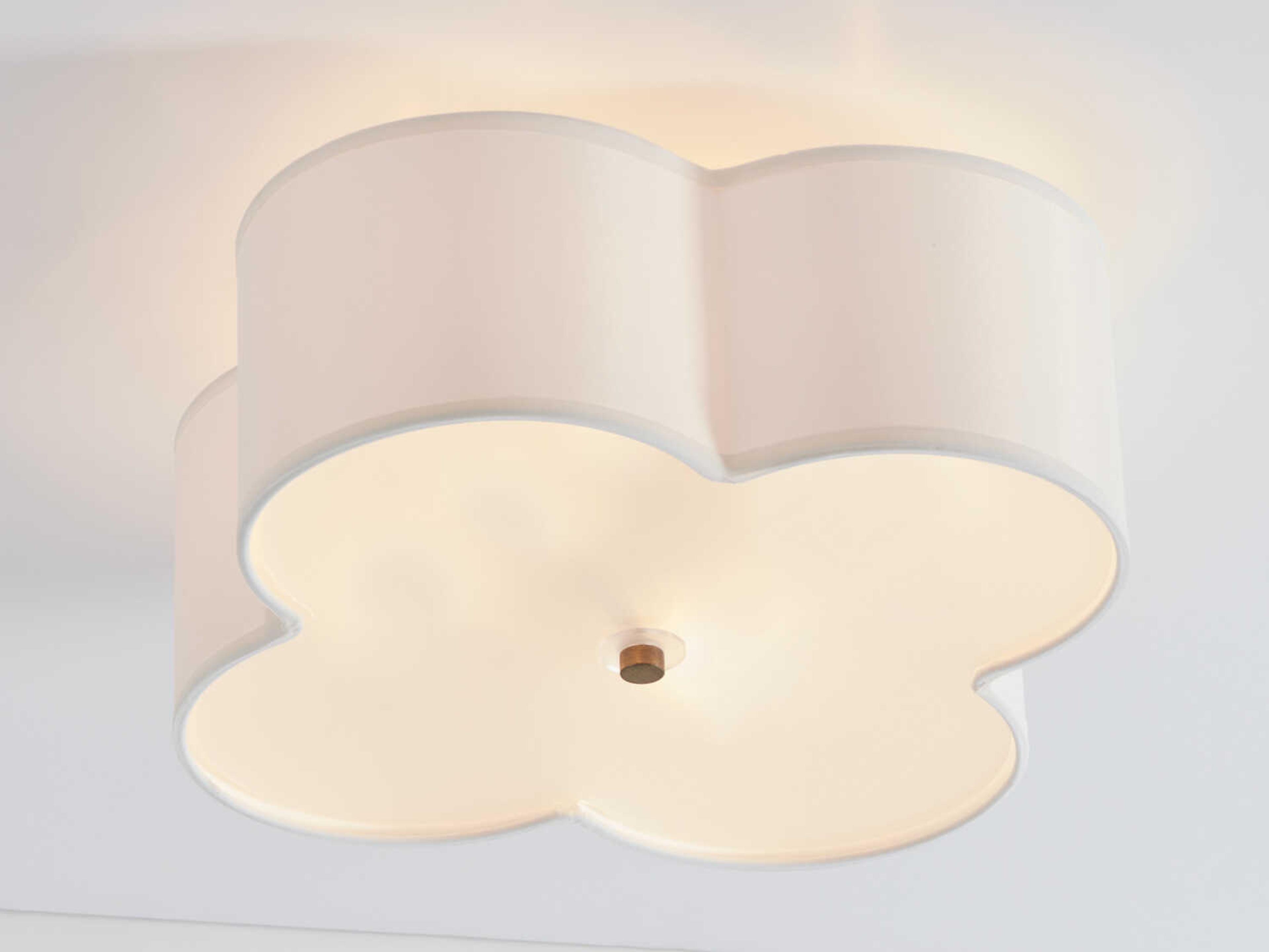 Capital Lighting Quinn 4-Light Brushed Gold Semi Flush Mount