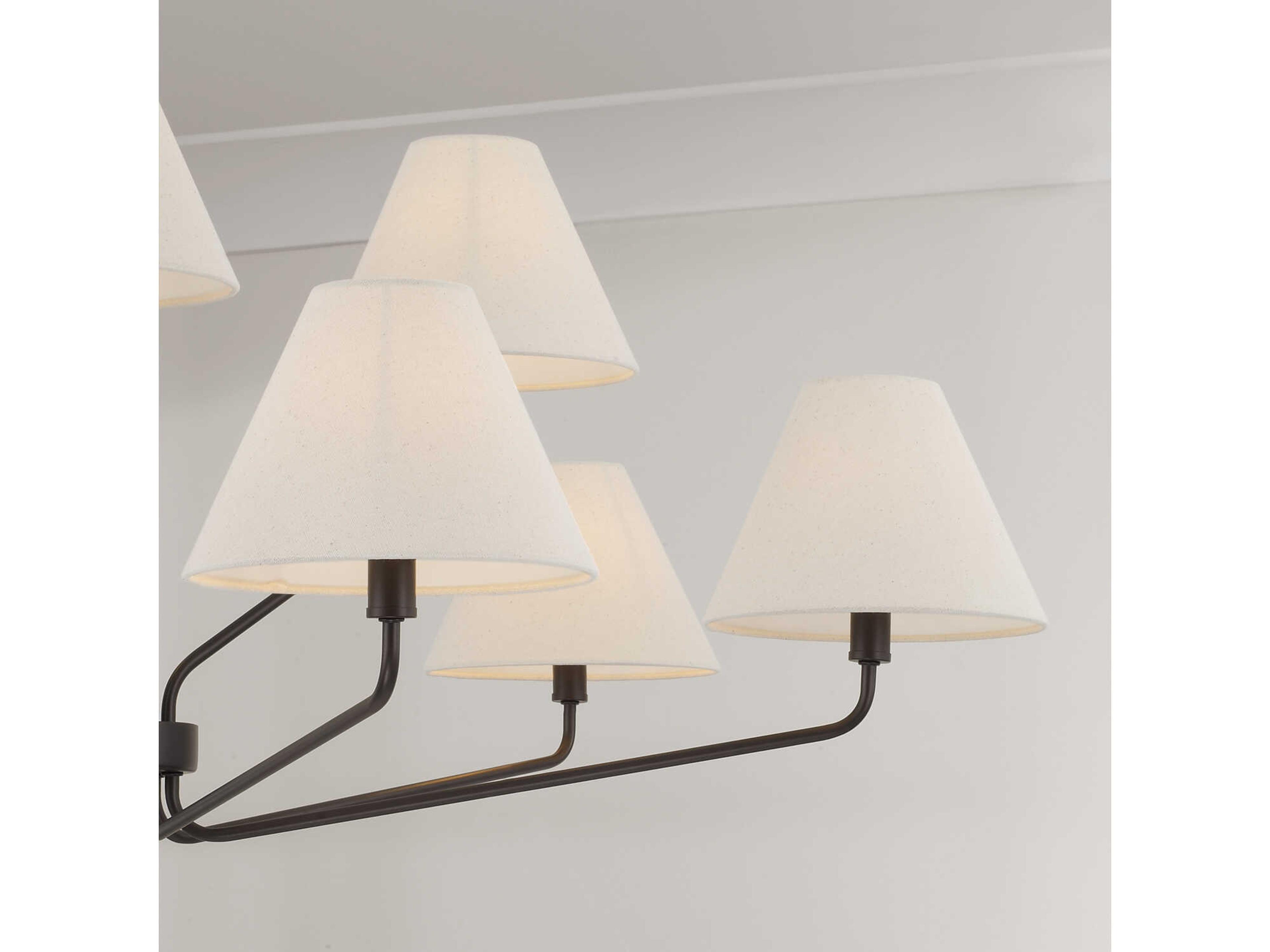 Capital Lighting Chadwick 9-Light Espresso Black Chandelier