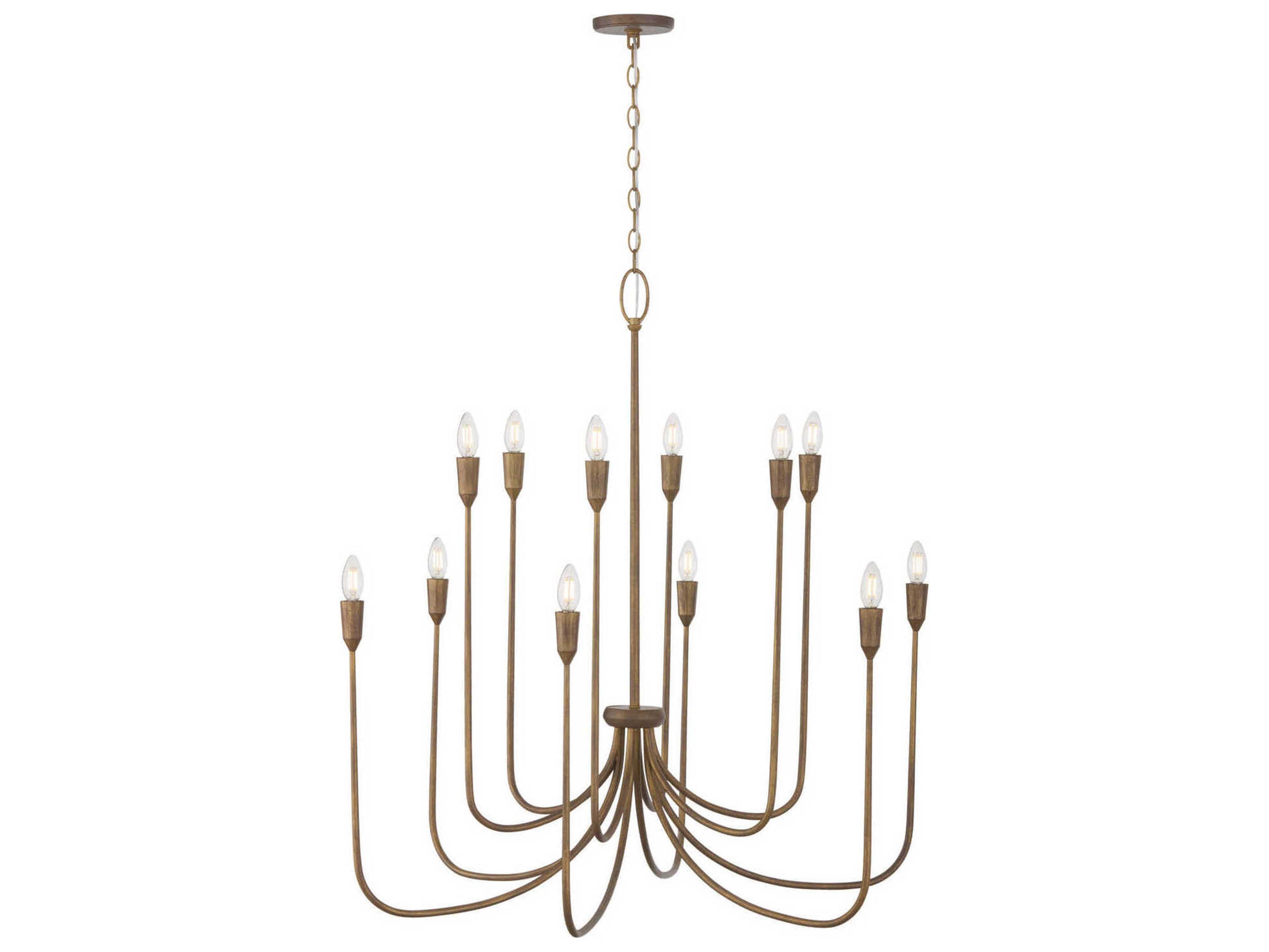 12-Light Marley Grand Chandelier in Mystic Bronze