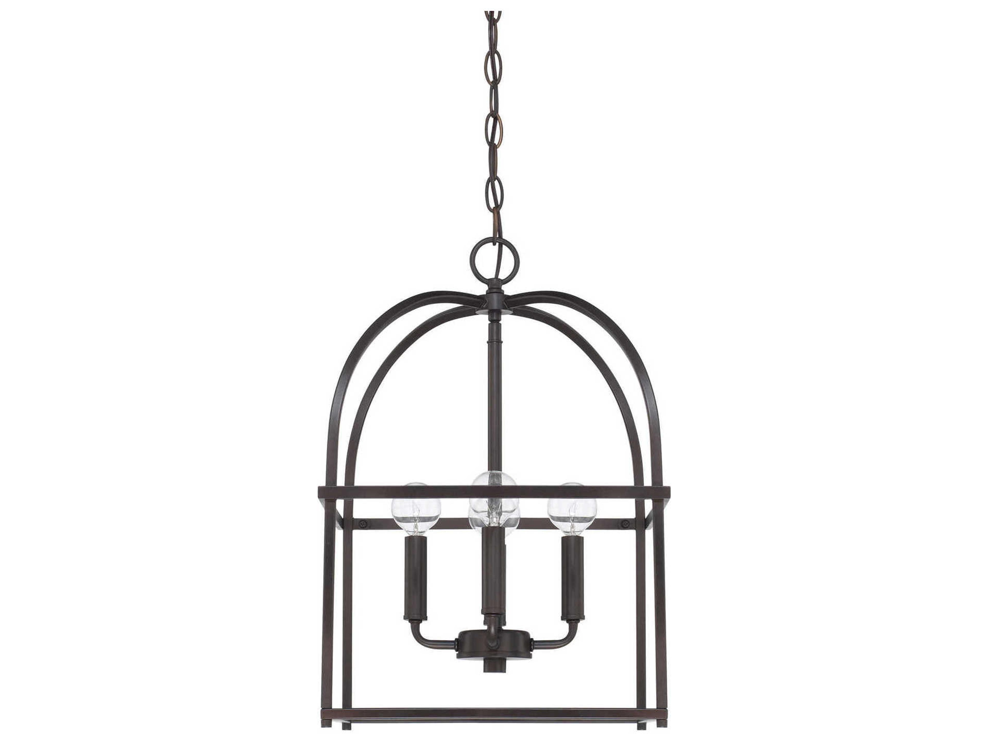 Aubrey 4-Light Matte Black Mini Pendant