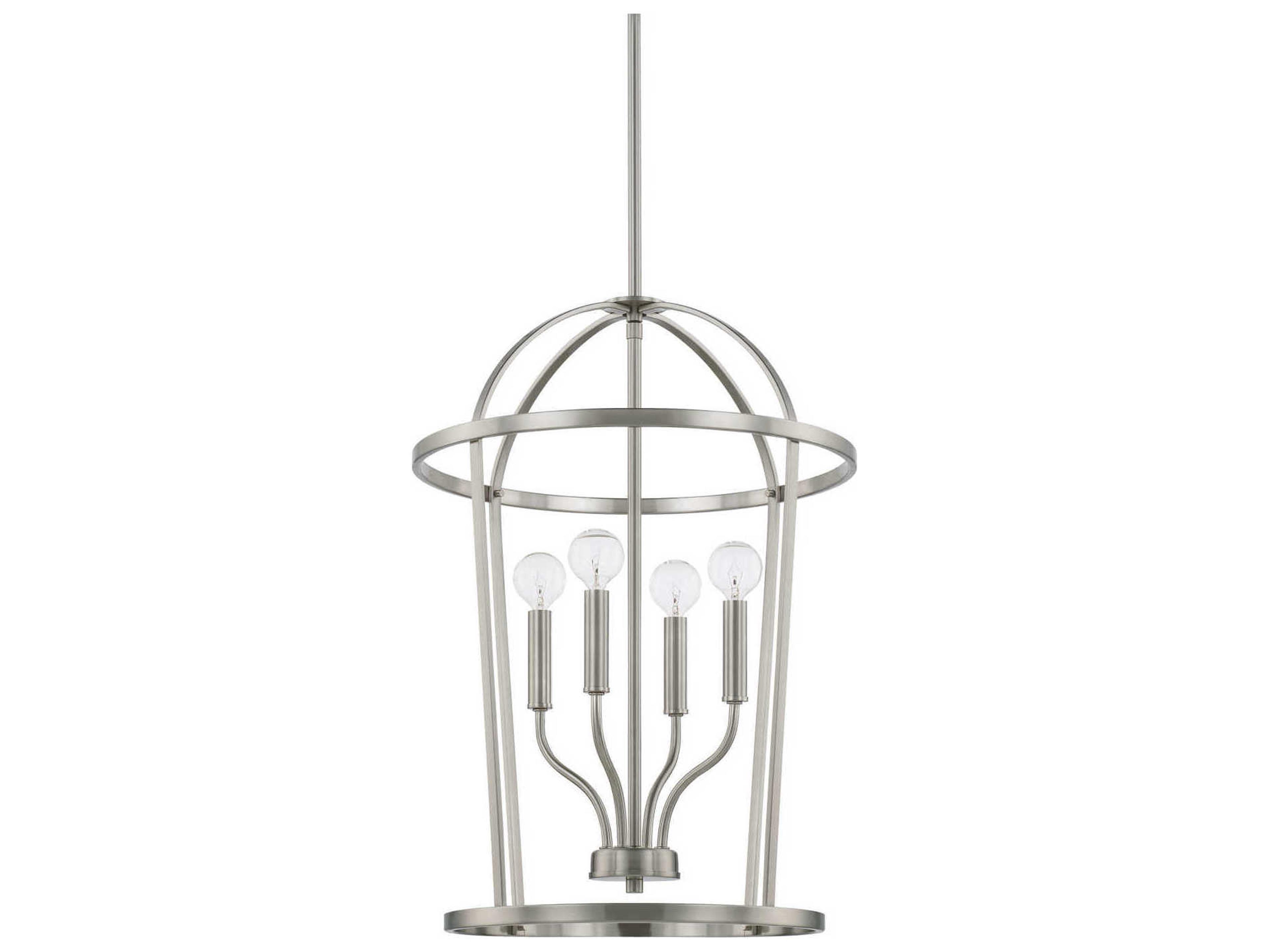 Greyson 4-Light Brushed Nickel Pendant