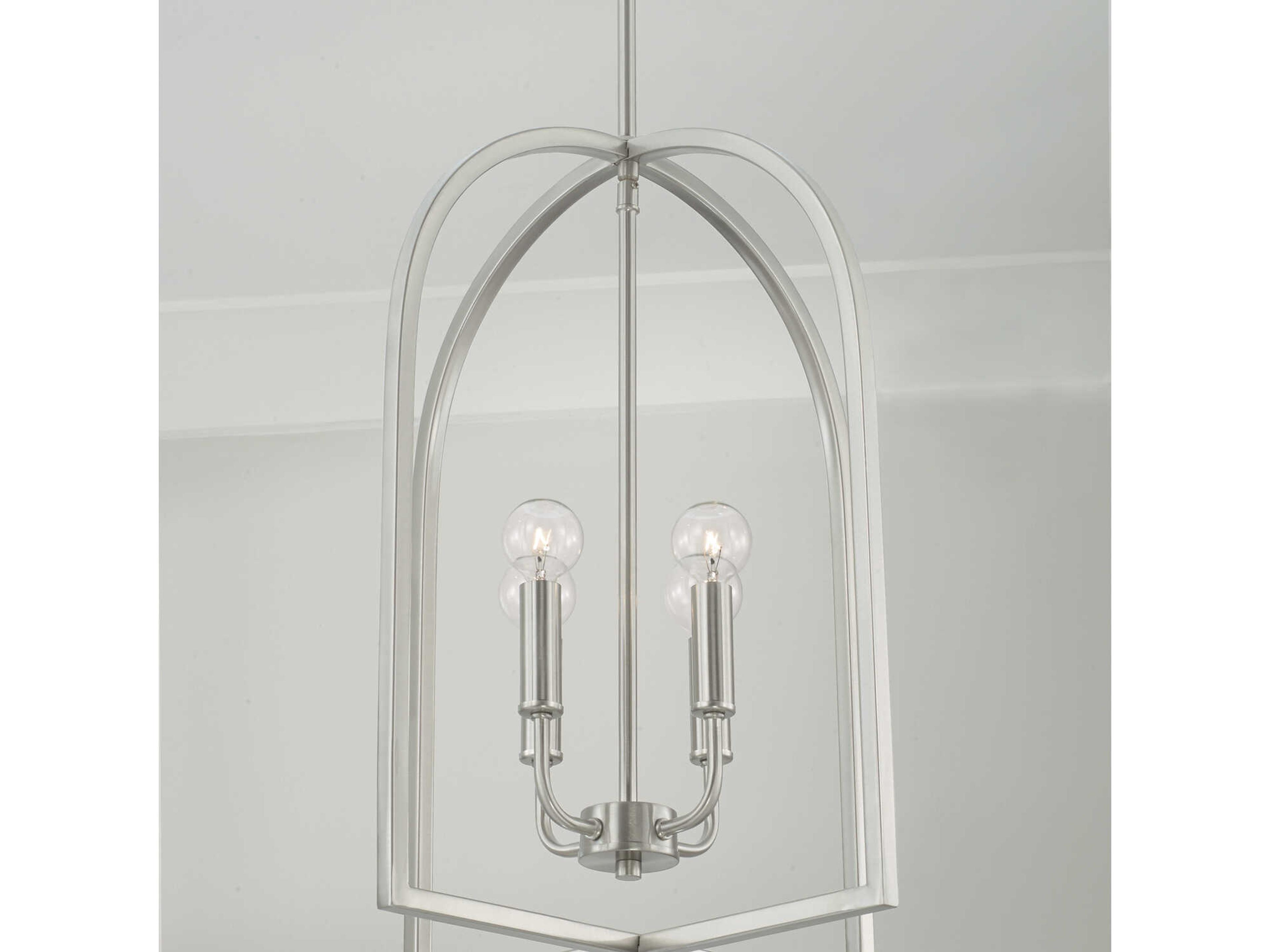 Capital Lighting Lawson 4-Light Brushed Nickel Pendant