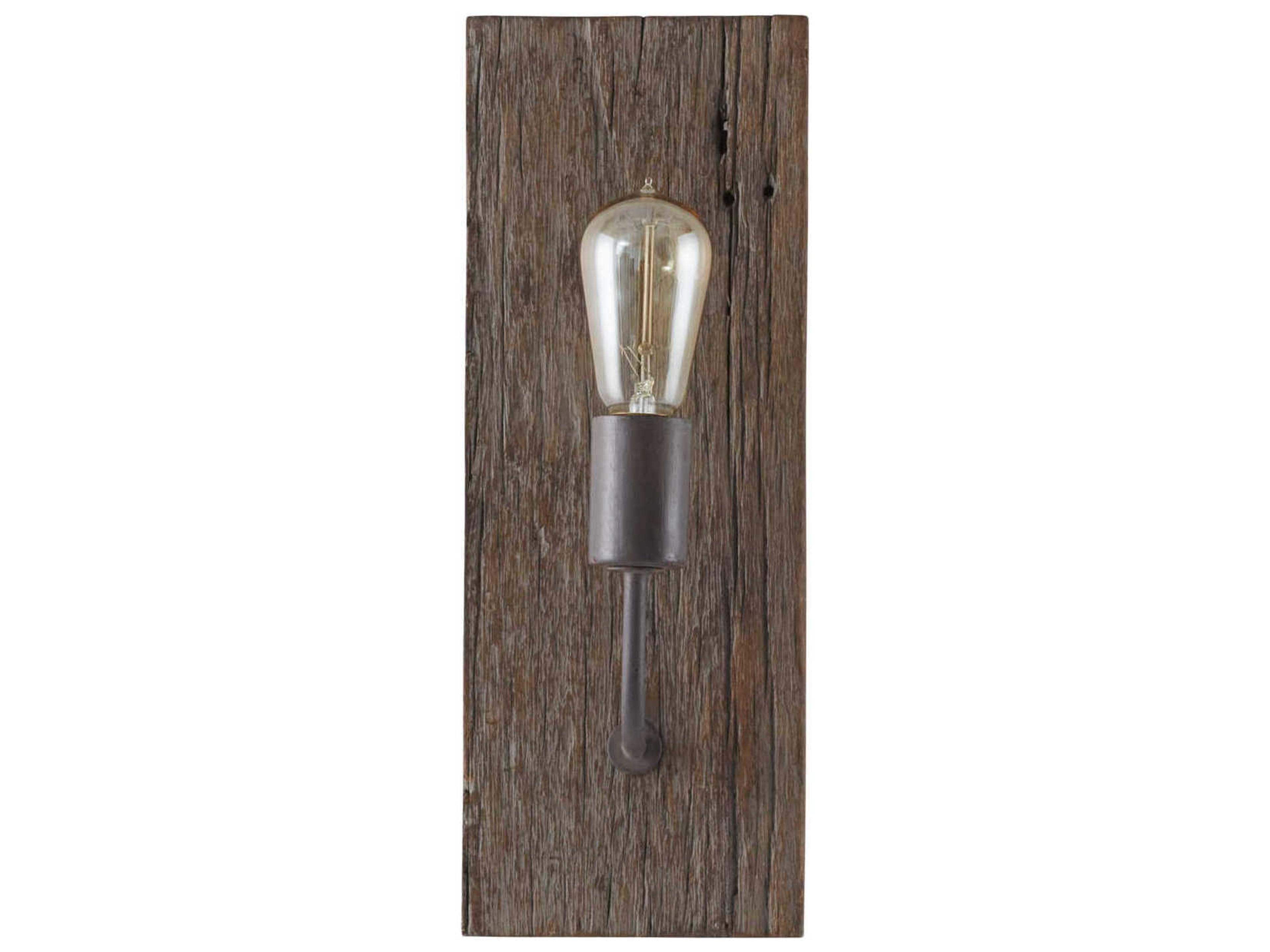 Tybee 1-Light Nordic Grey Wall Sconce