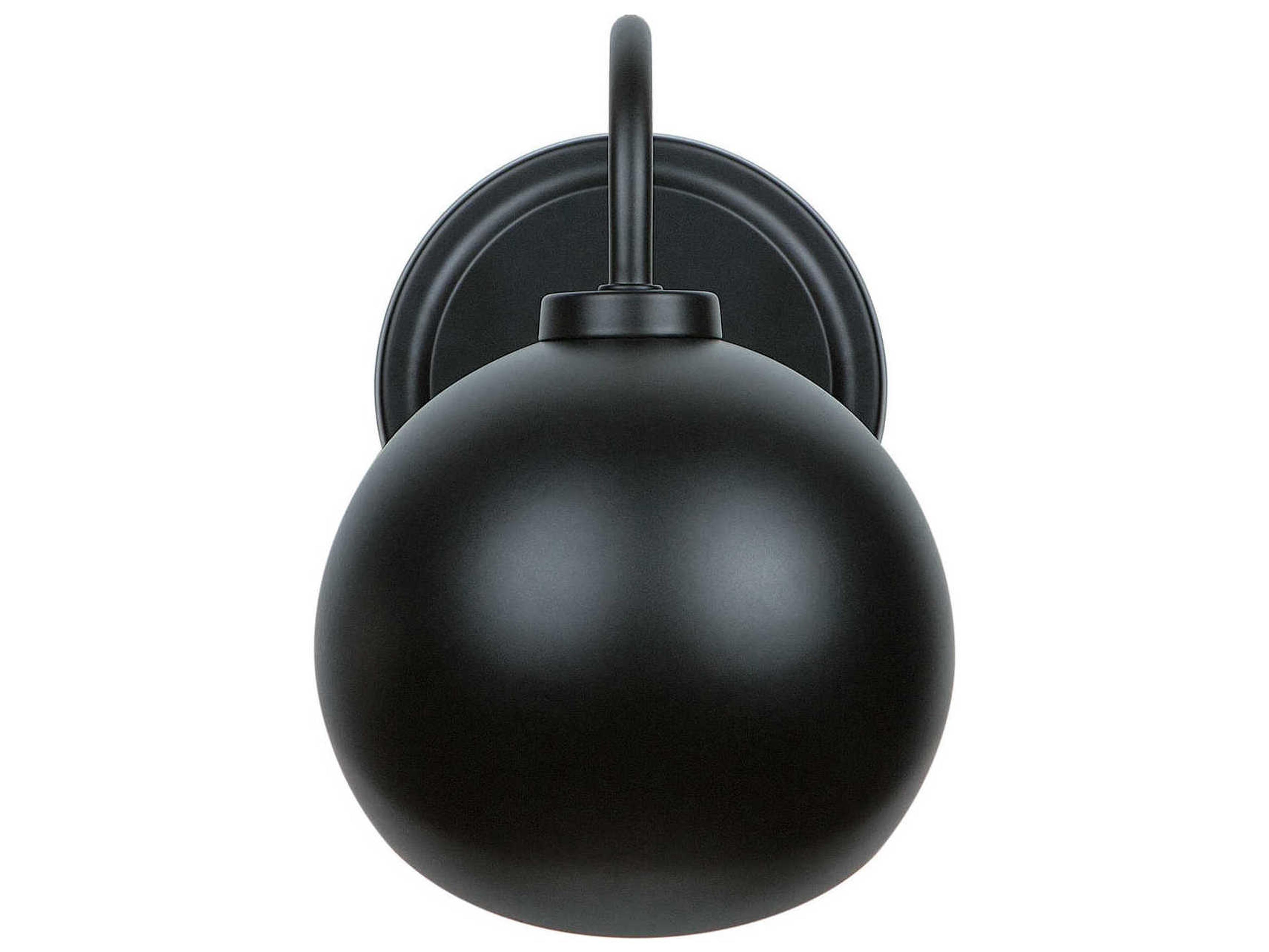 Hadley 1-Light Matte Black Wall Sconce