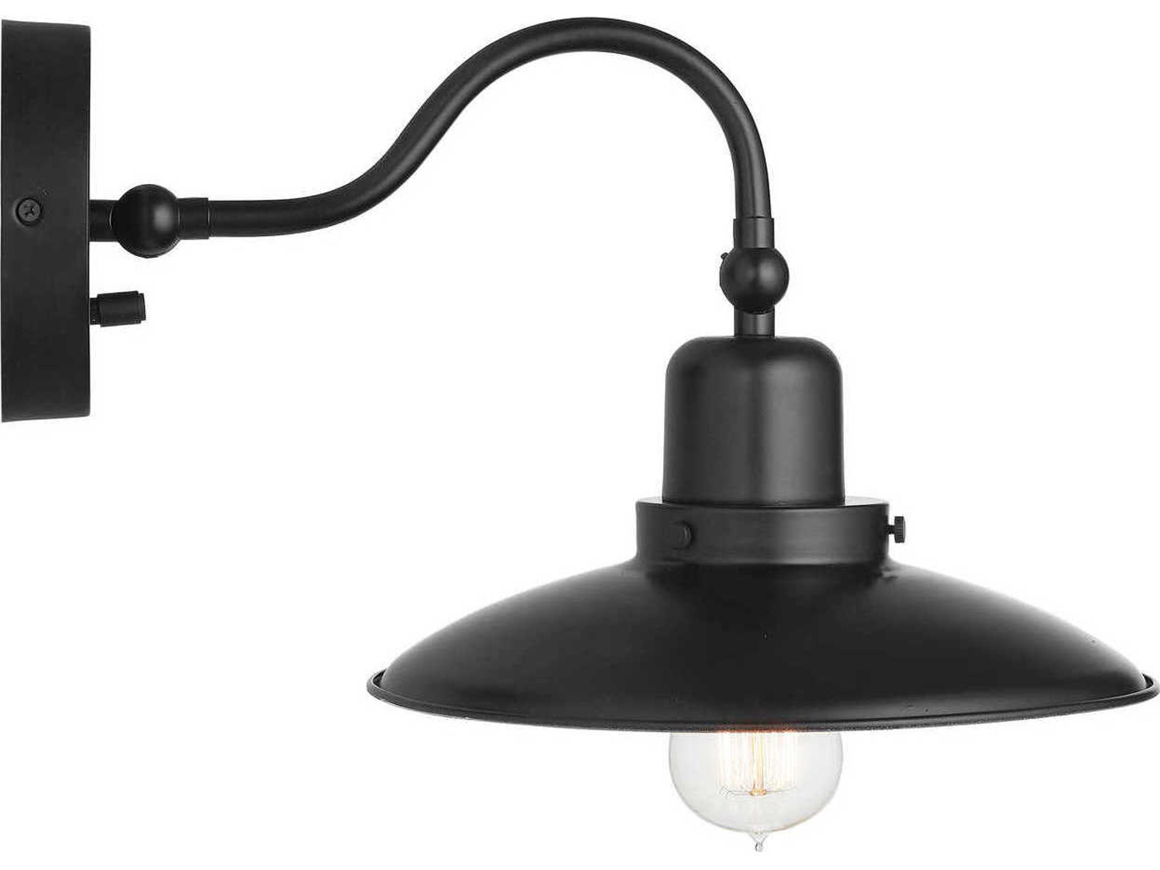 Capital Lighting 1-Light Matte Black Wall Sconce