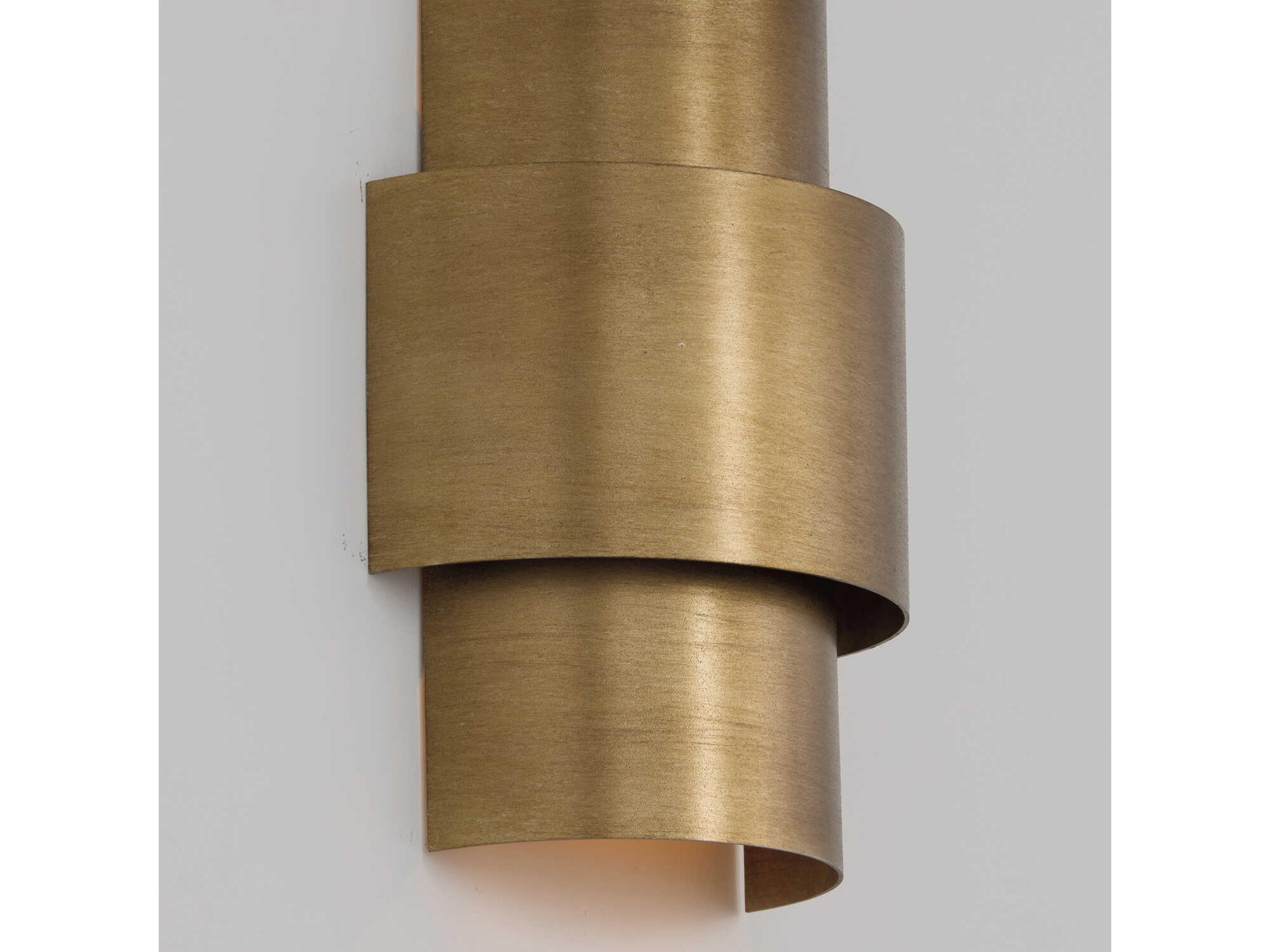 Capital Lighting Jude 2-Light Mystic Luster Brass Wall Sconce