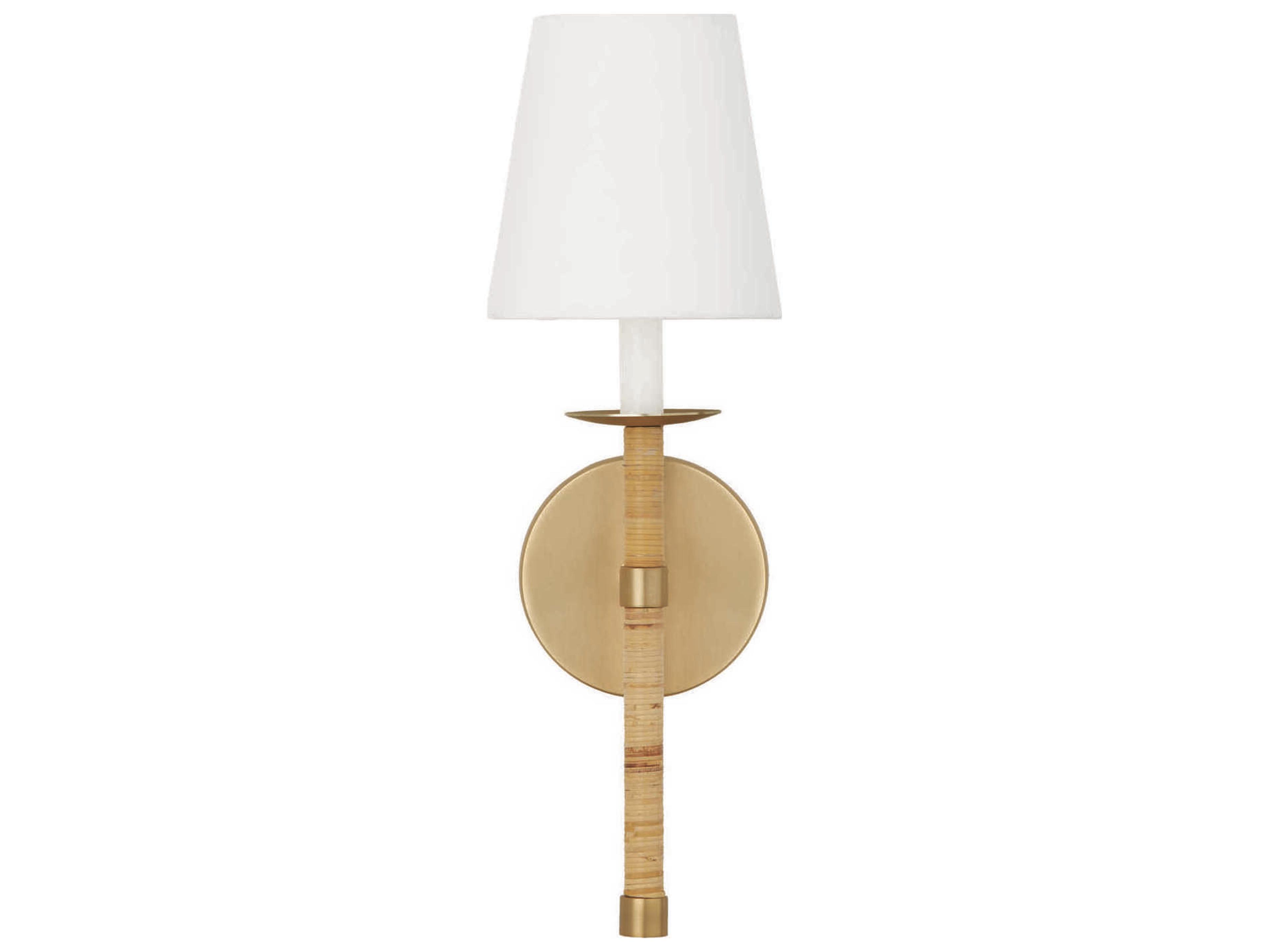 Capital Lighting Tulum 1-Light Matte Brass Wall Sconce