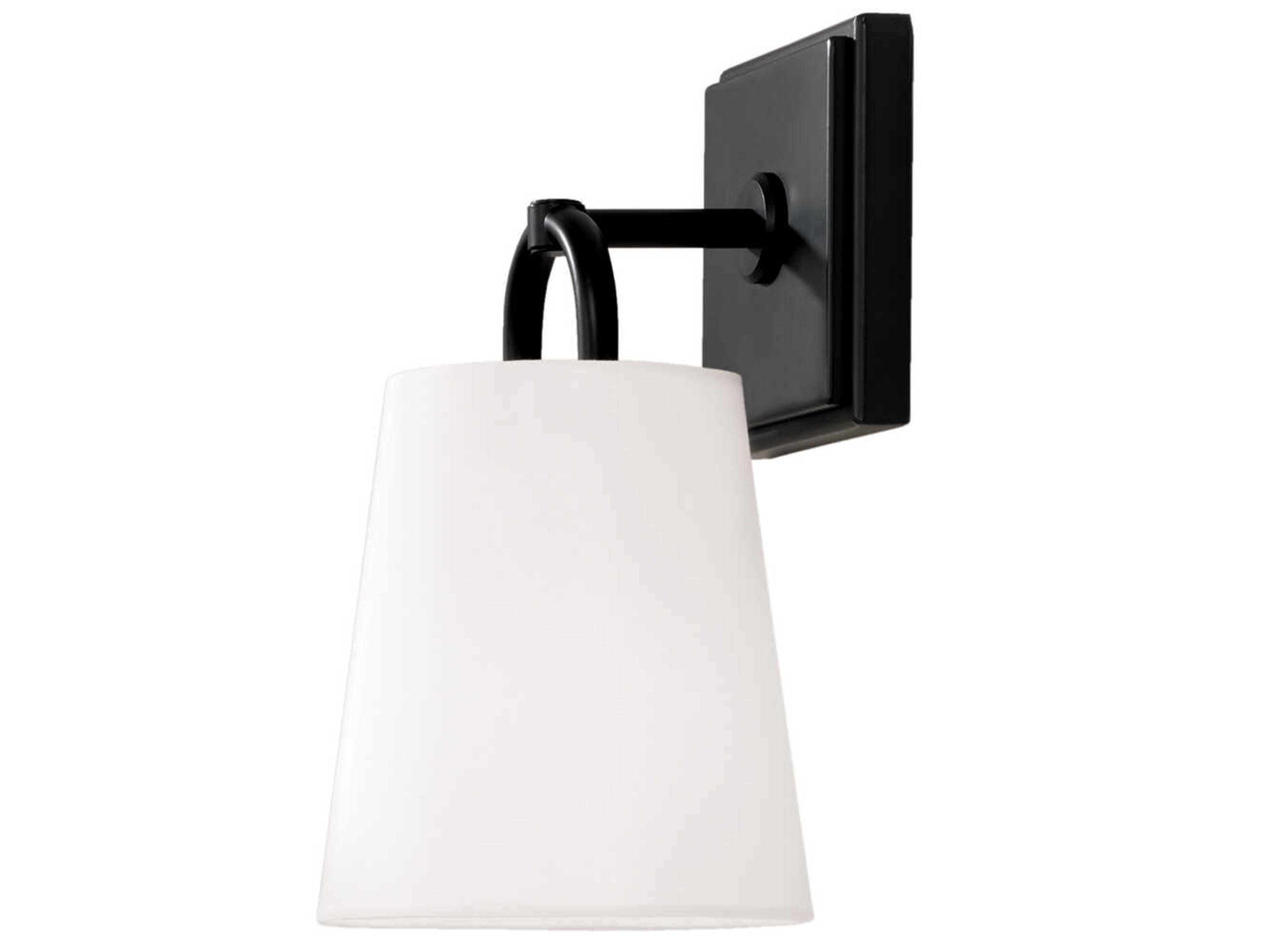 Brody 1-Light Matte Black Wall Sconce