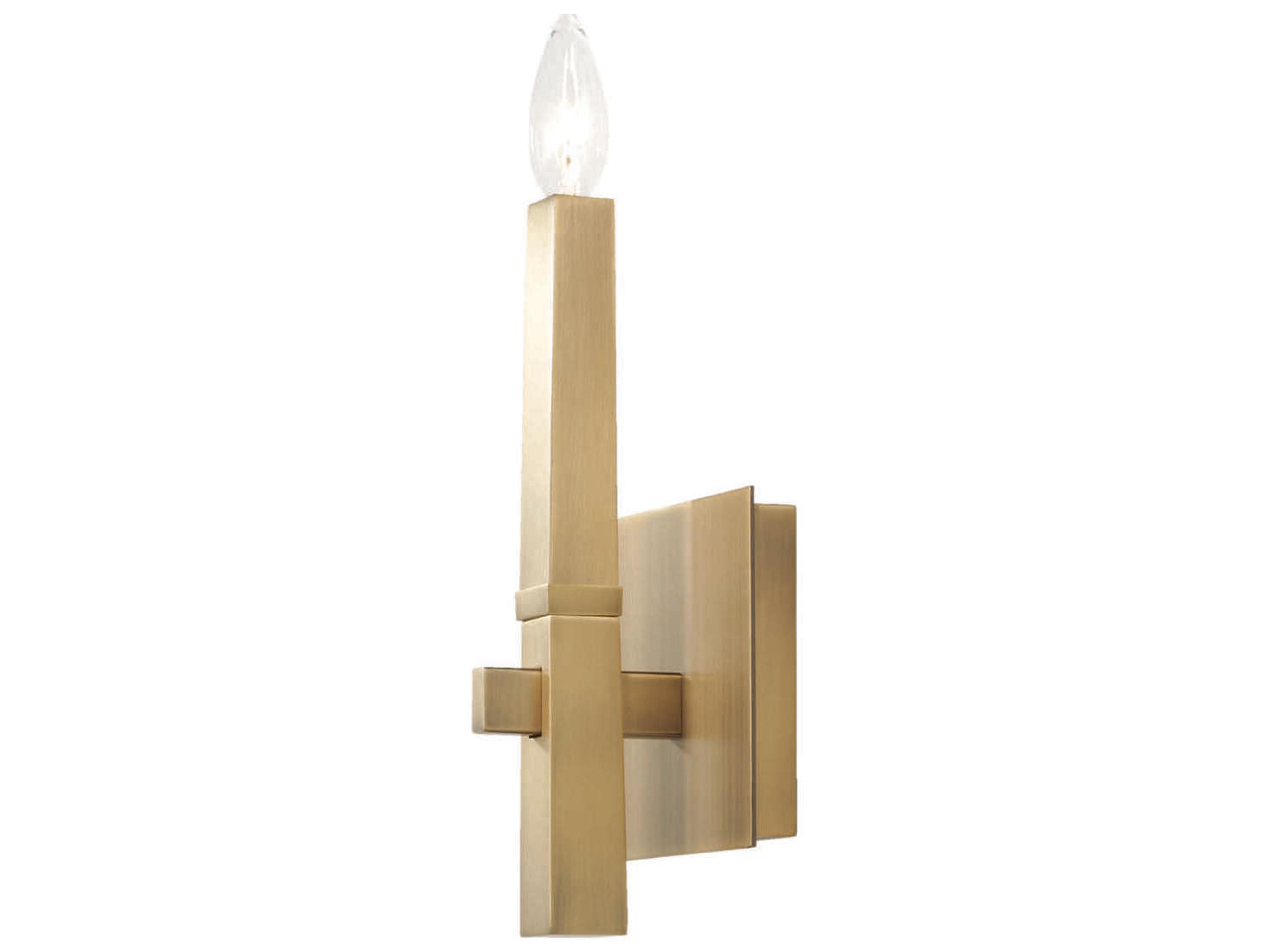 Blake 1-Light Aged Brass Wall Sconce