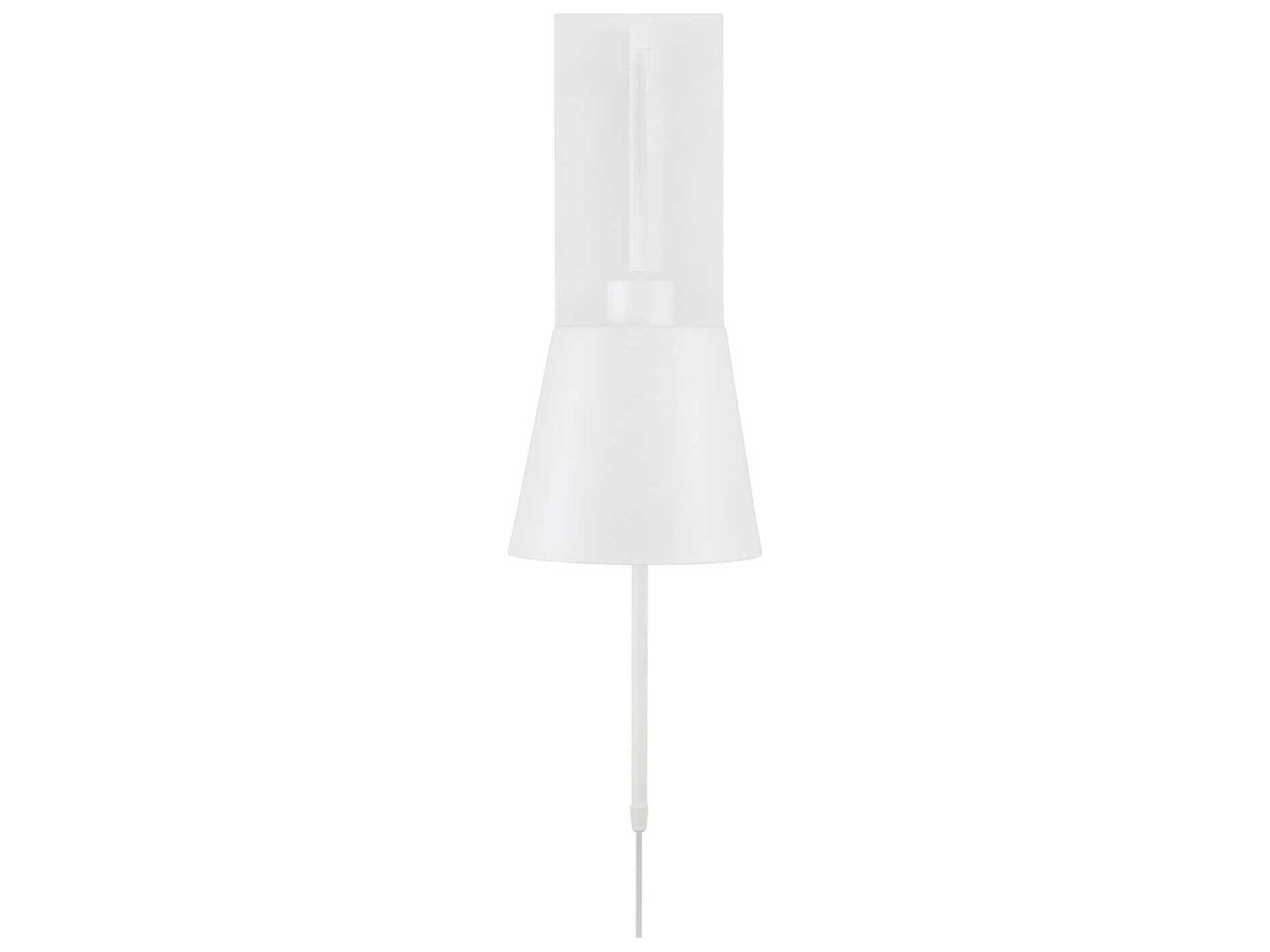Capital Lighting Alden 1-Light Matte White Swing Wall Sconce