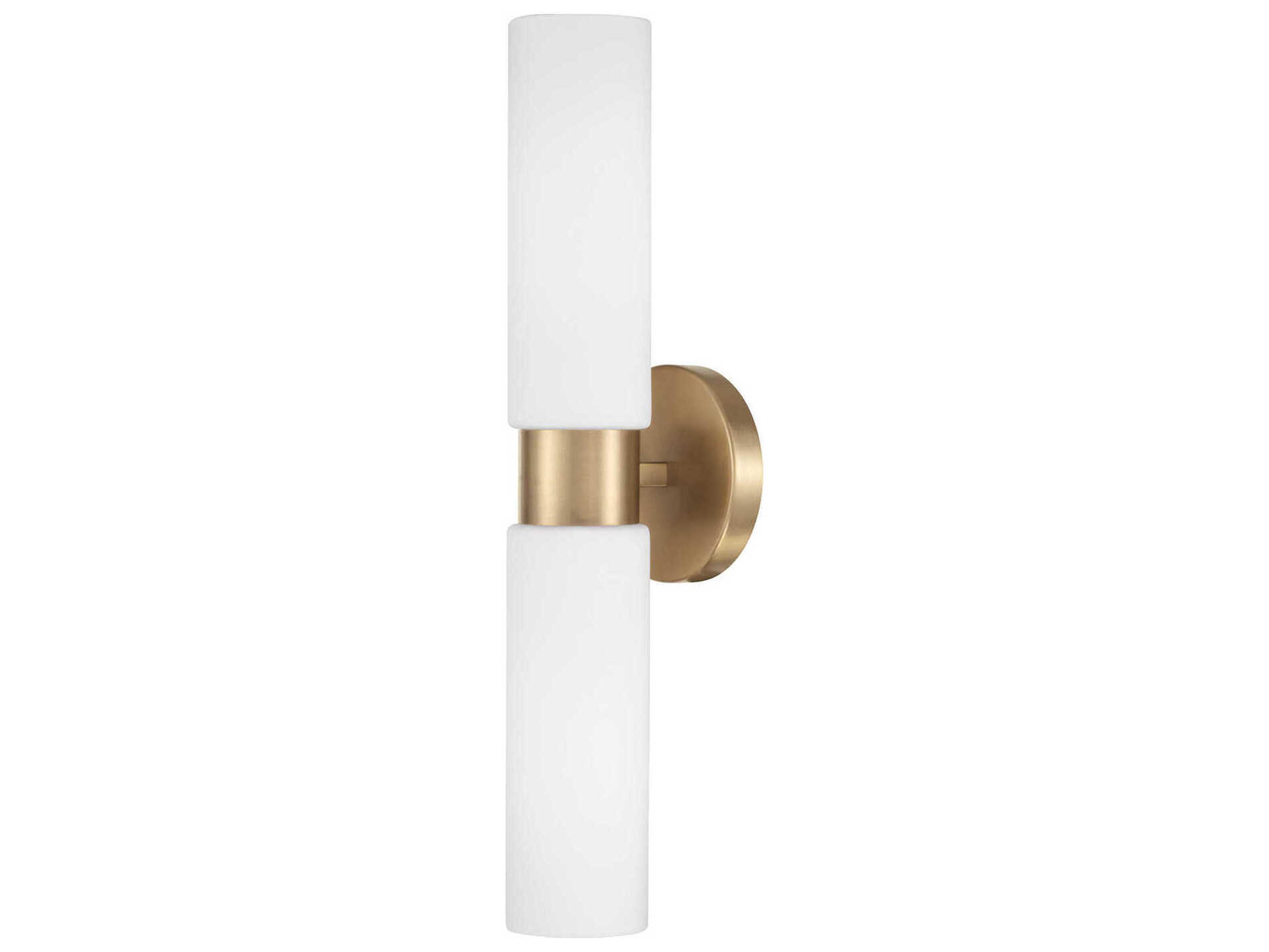 Theo 2-Light Aged Brass Wall Sconce