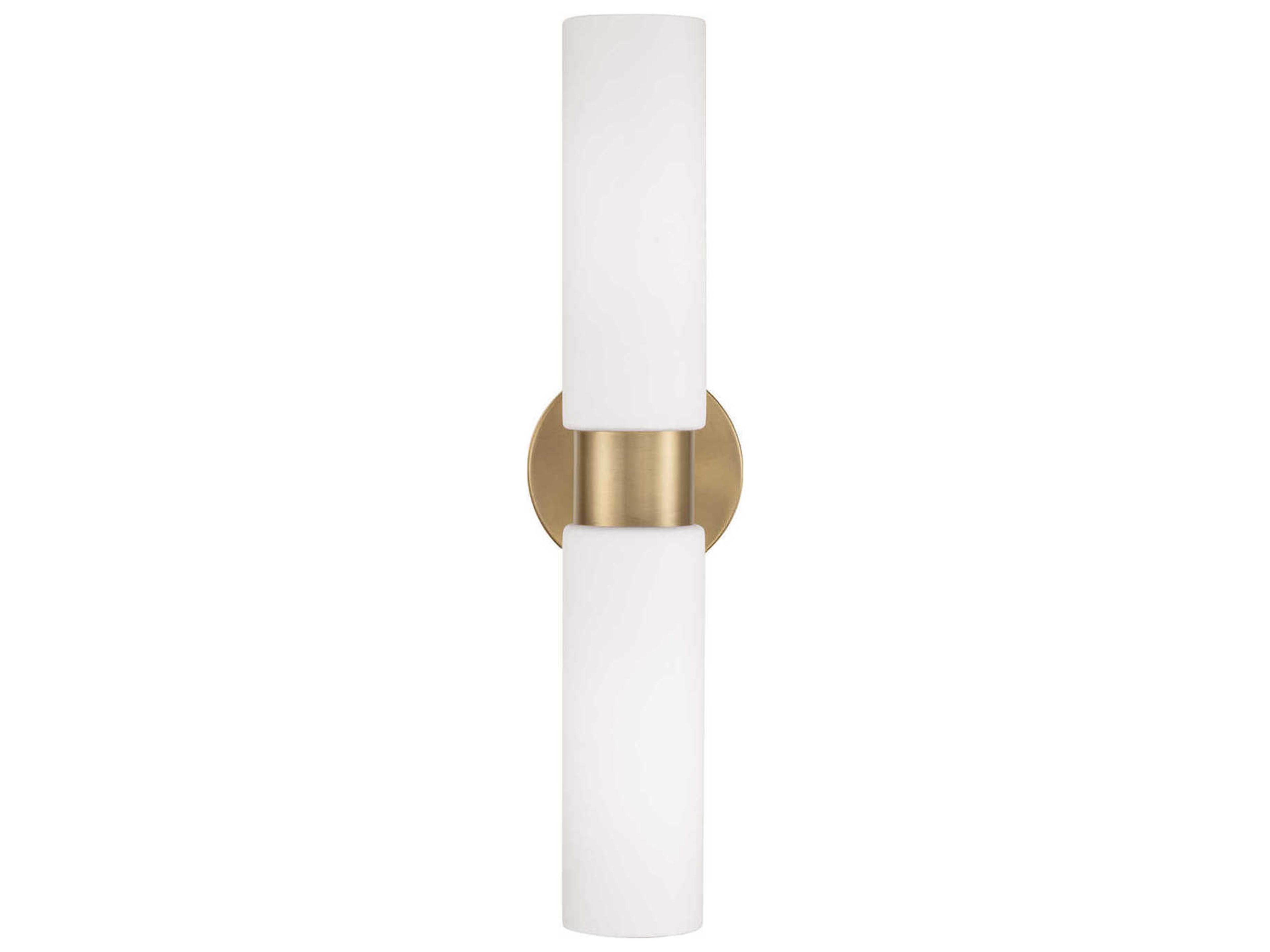 Capital Lighting Theo 2-Light Aged Brass Wall Sconce