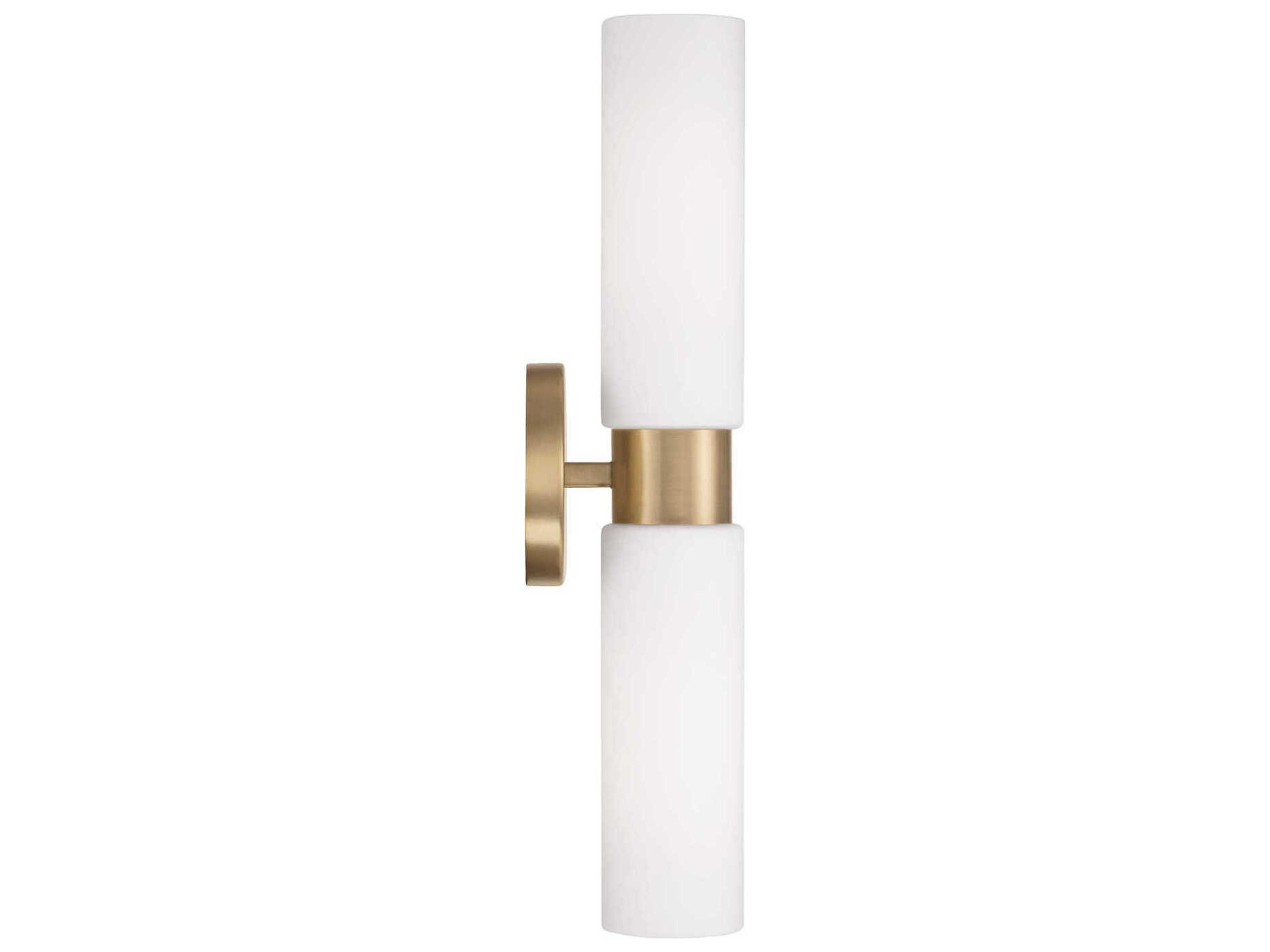 Capital Lighting Theo 2-Light Aged Brass Wall Sconce