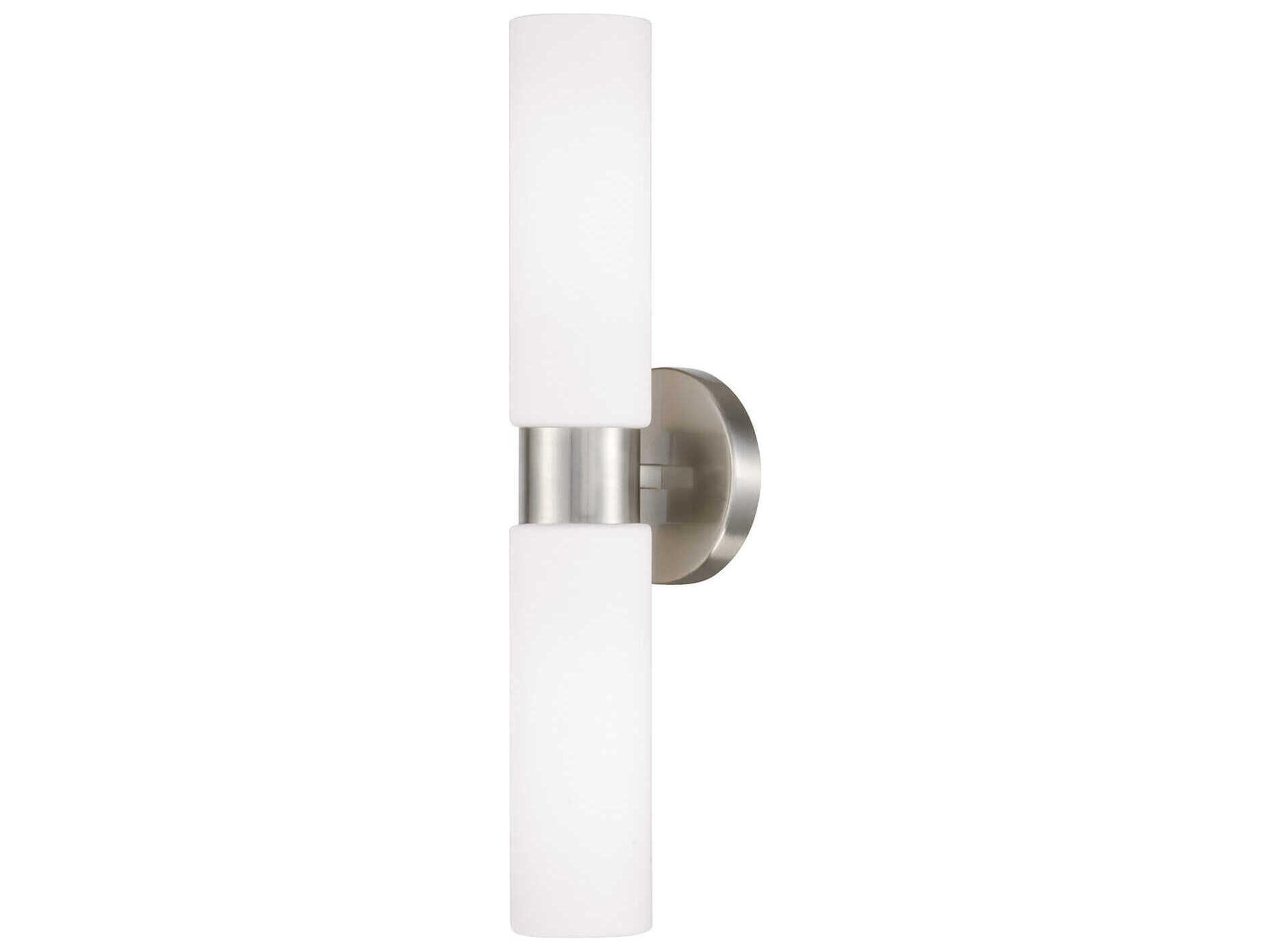 Theo 2-Light Brushed Nickel Wall Sconce
