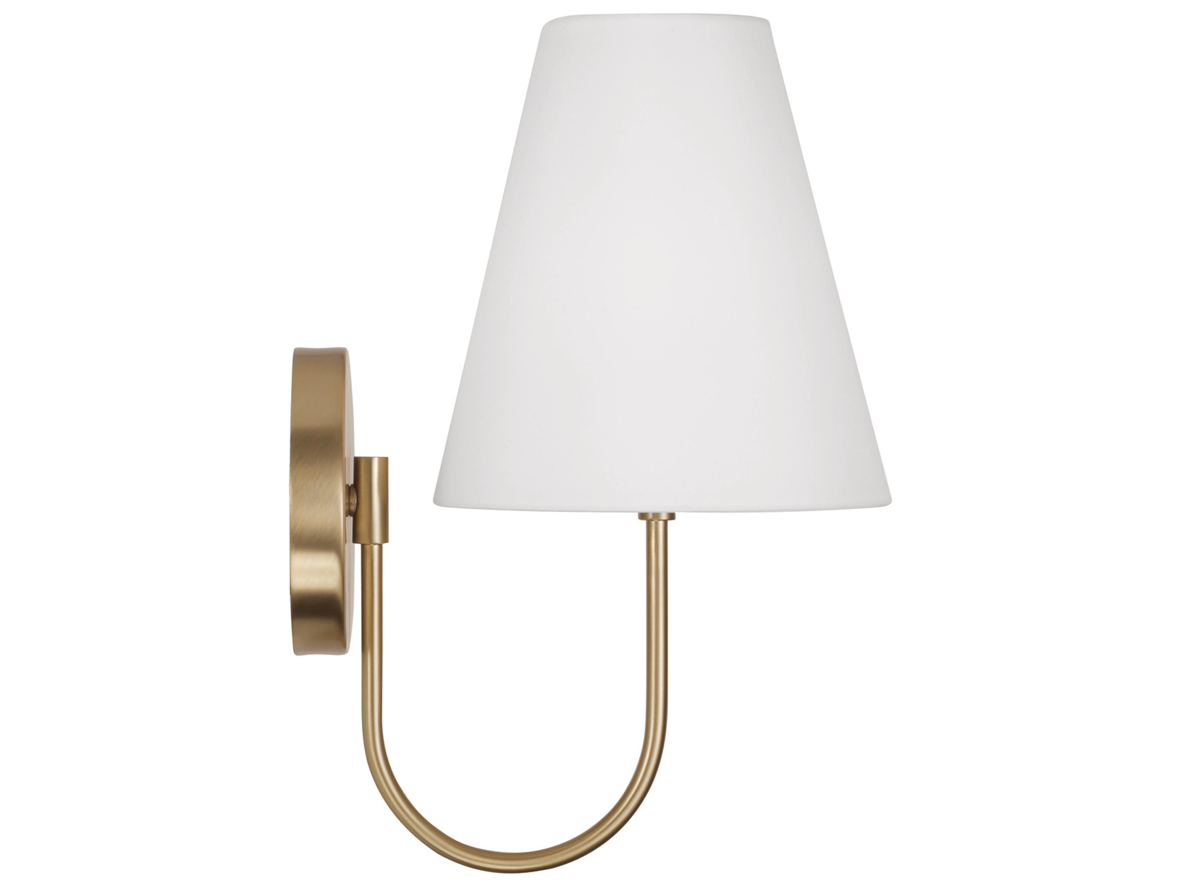 Capital Lighting Julia 1-Light Matte Brass Wall Sconce
