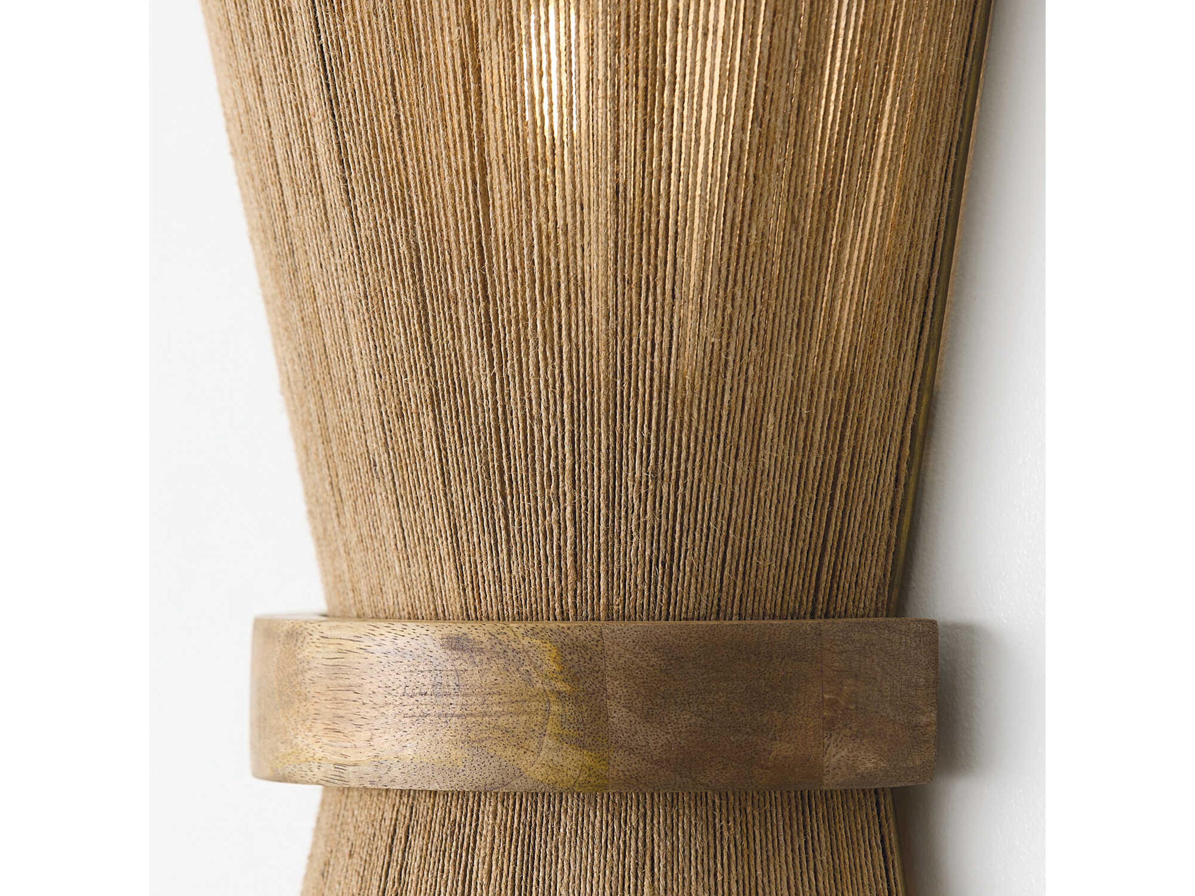 Capital Lighting Maya 2-Light Matte Brass Brown Wall Sconce