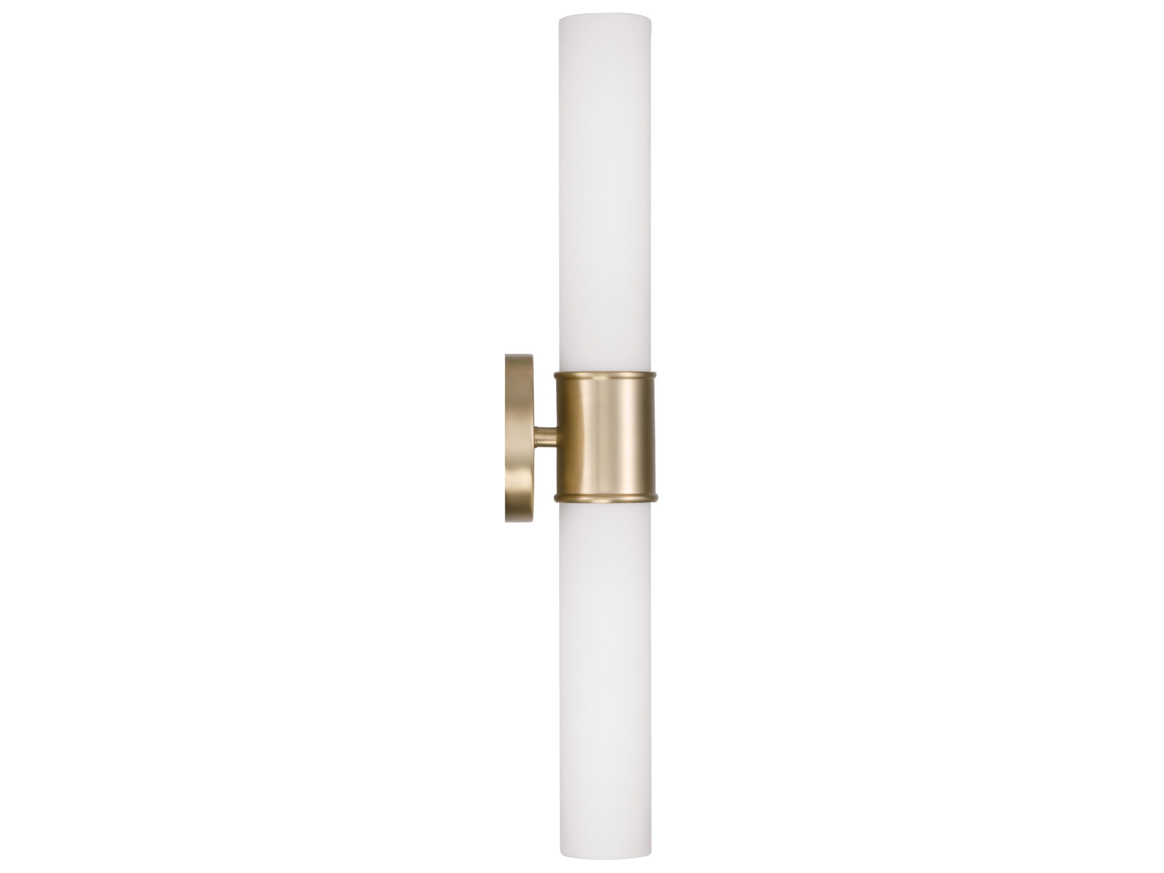 Capital Lighting Parson 2-Light Matte Brass Wall Sconce
