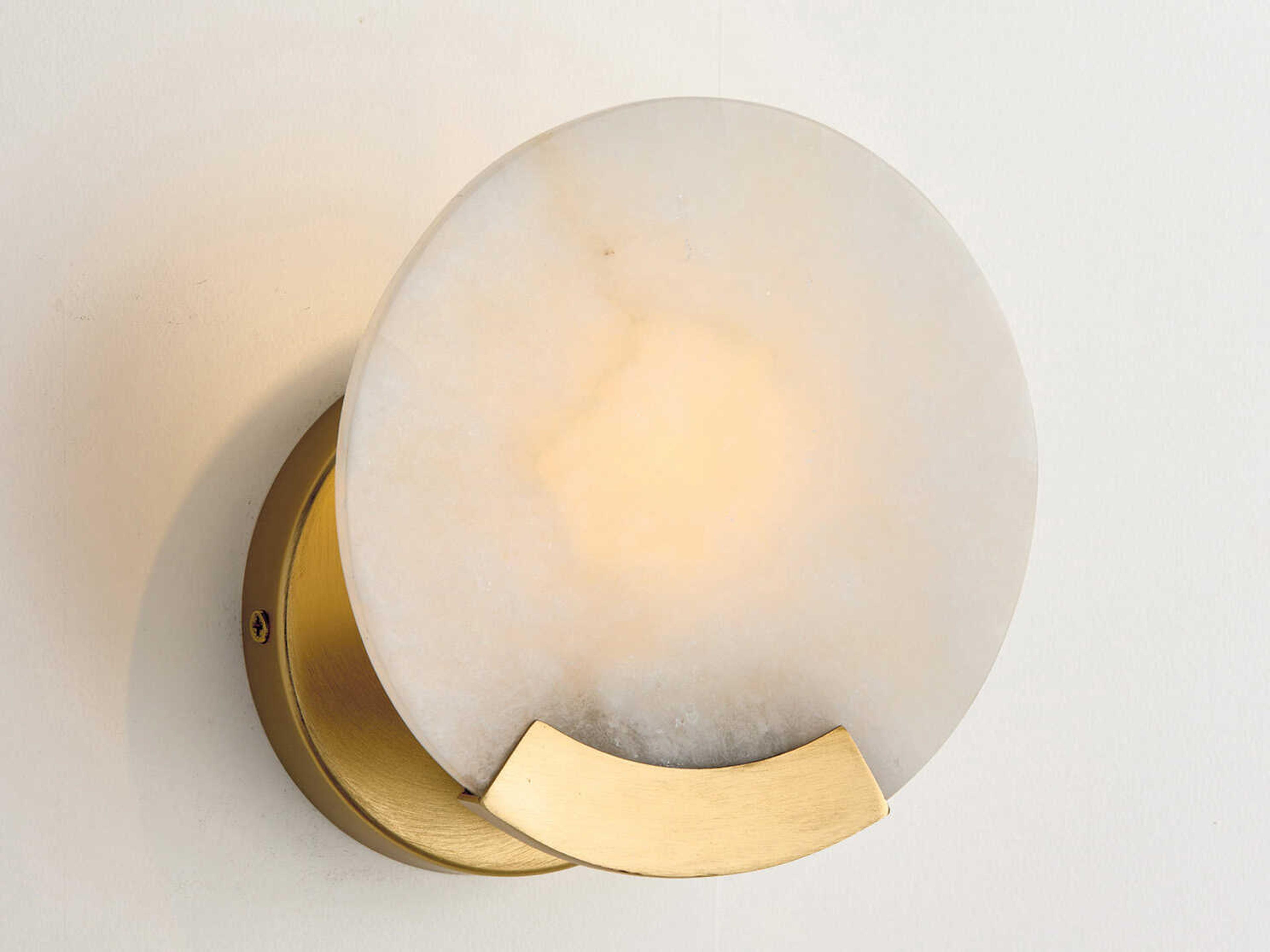 Capital Lighting Oriya 1-Light Aged Brass Wall Sconce