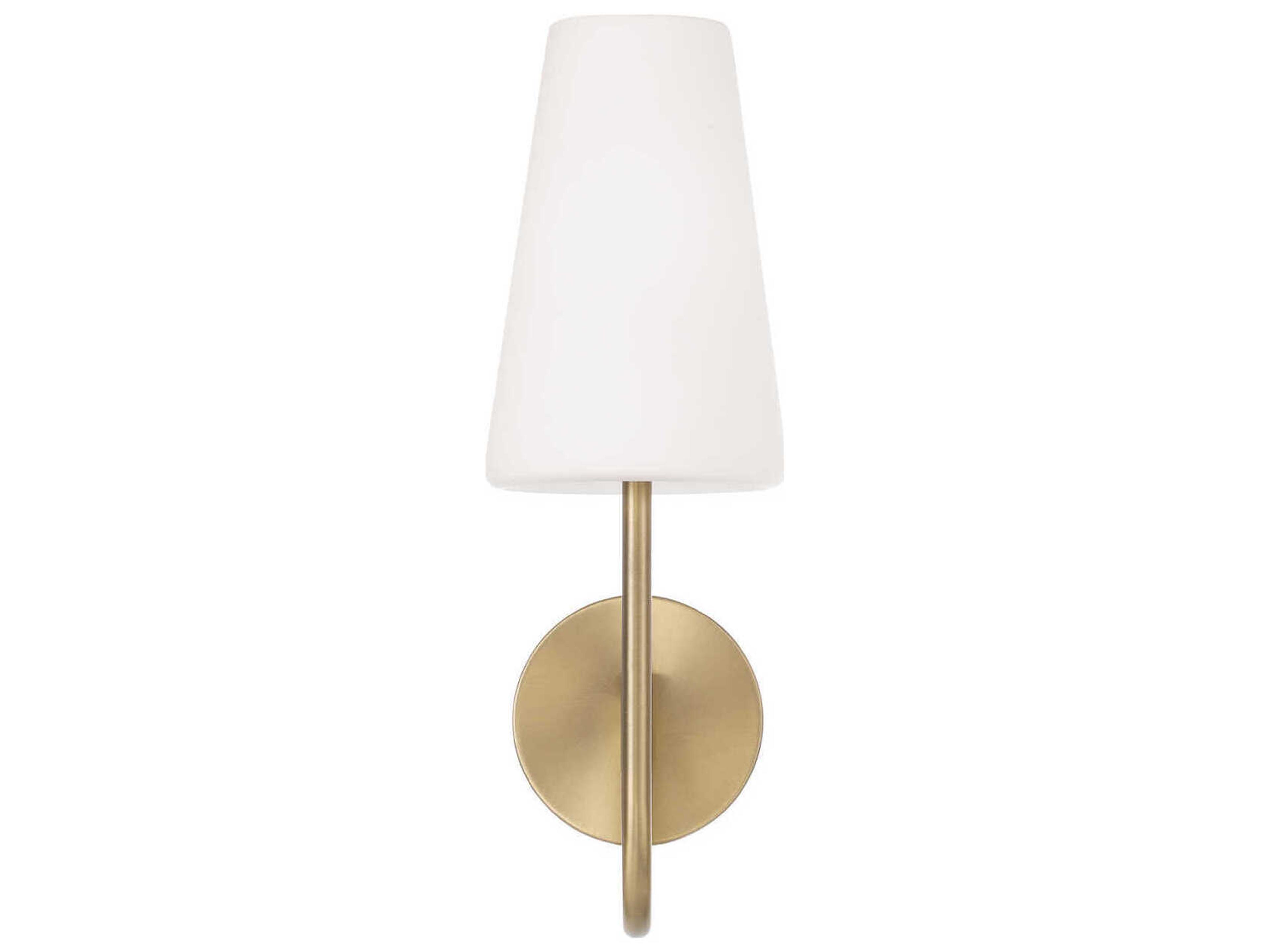 Capital Lighting Averitt 1-Light Aged Brass Wall Sconce
