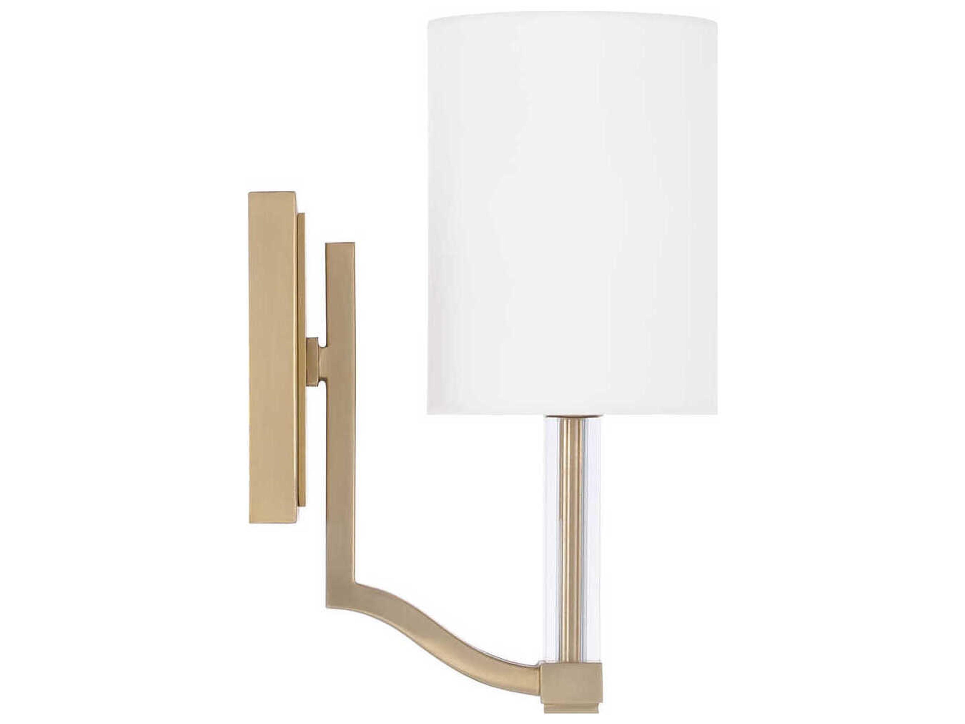 Capital Lighting Ingrid 1-Light Matte Brass Wall Sconce