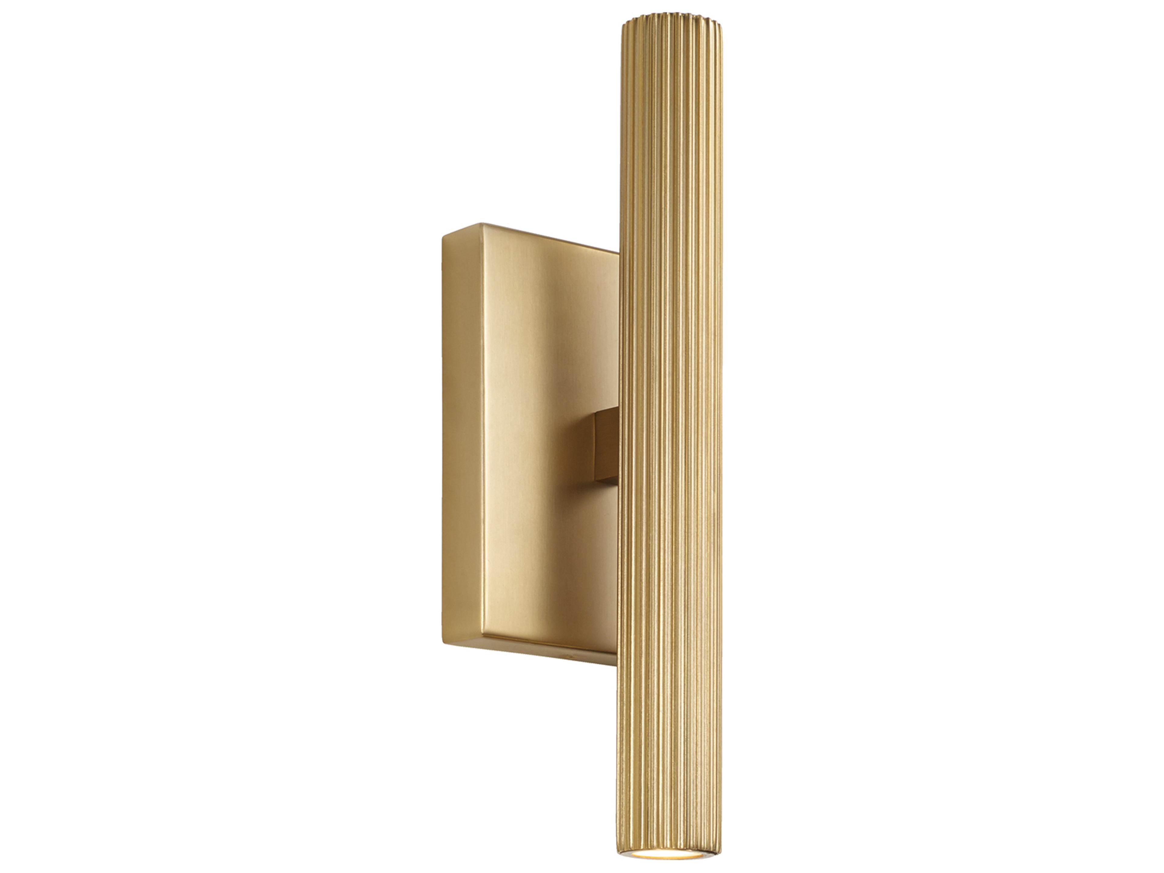 Ian 2-light Aged Brass Wall Sconce