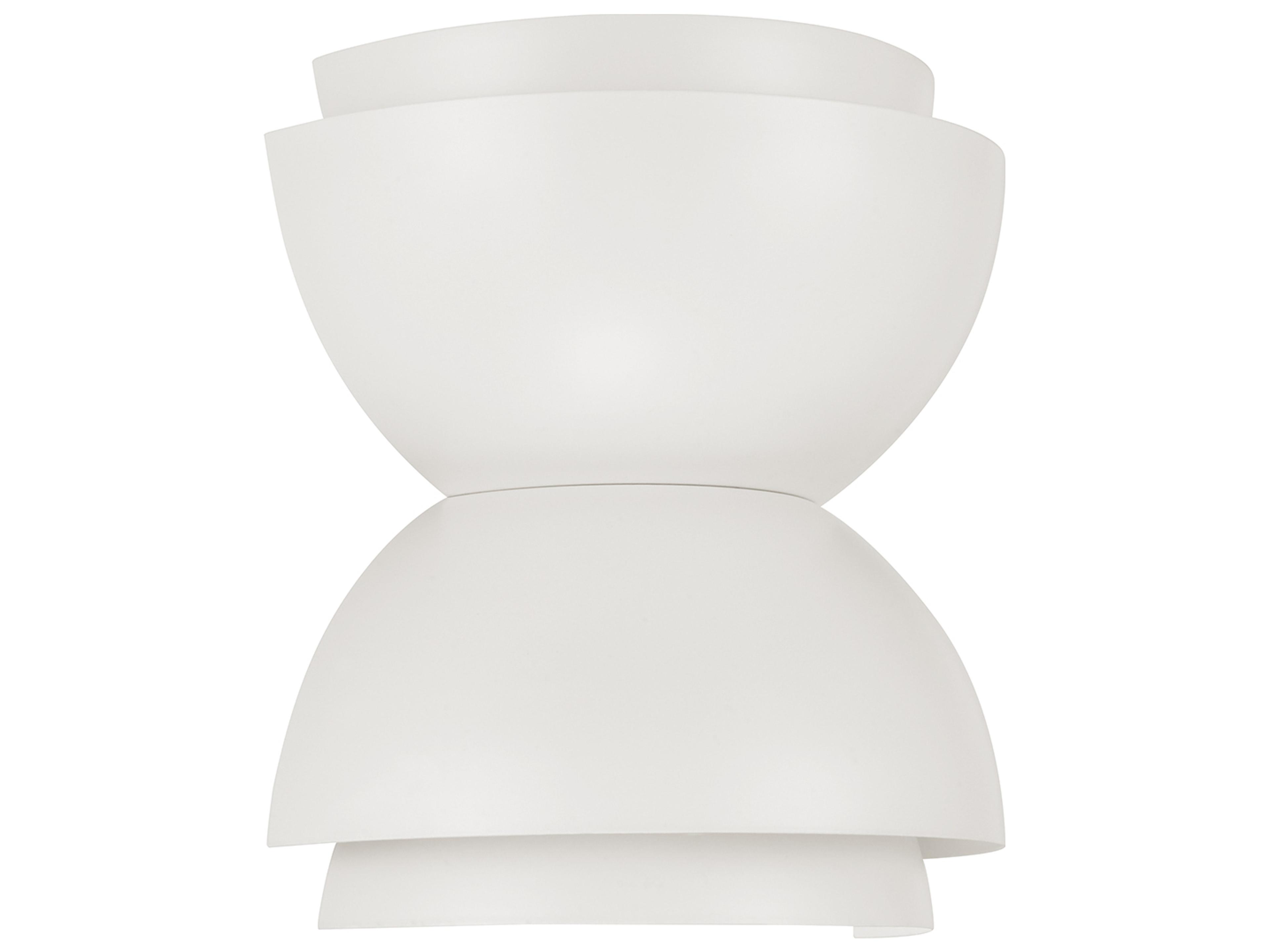 Jensen 2-light Matte White Wall Sconce