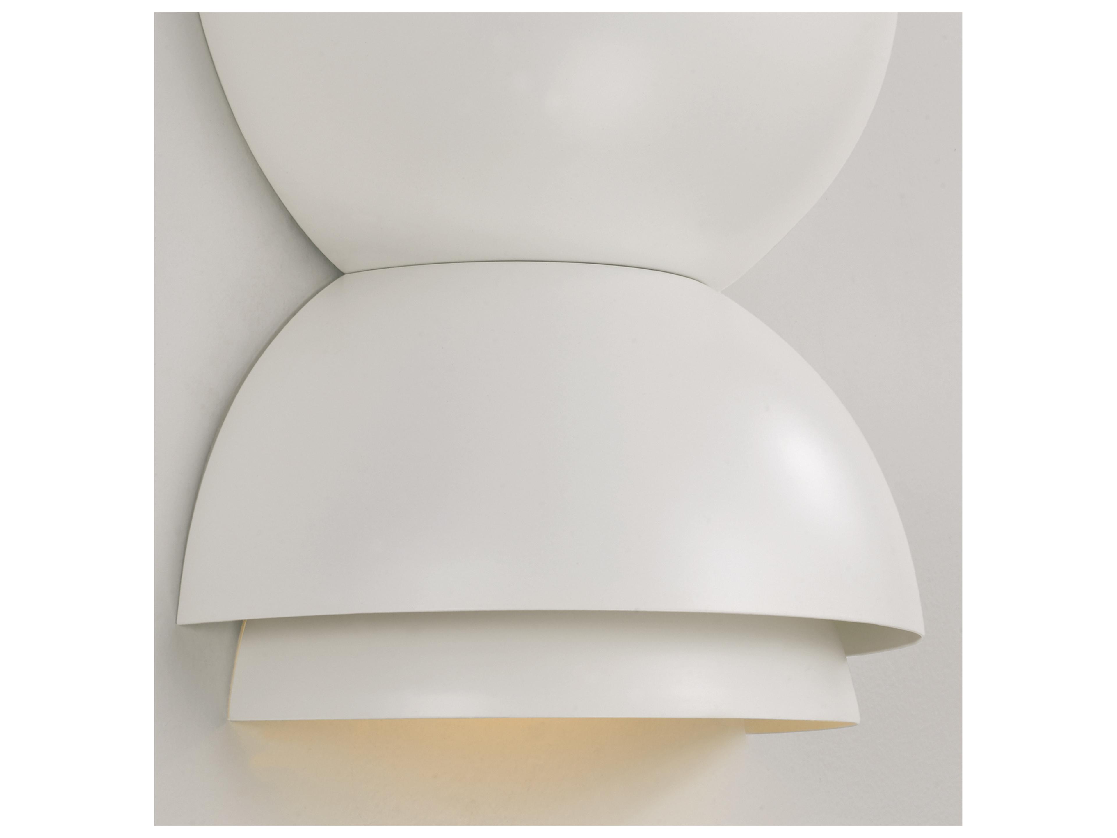 Capital Lighting Jensen 2-light Matte White Wall Sconce