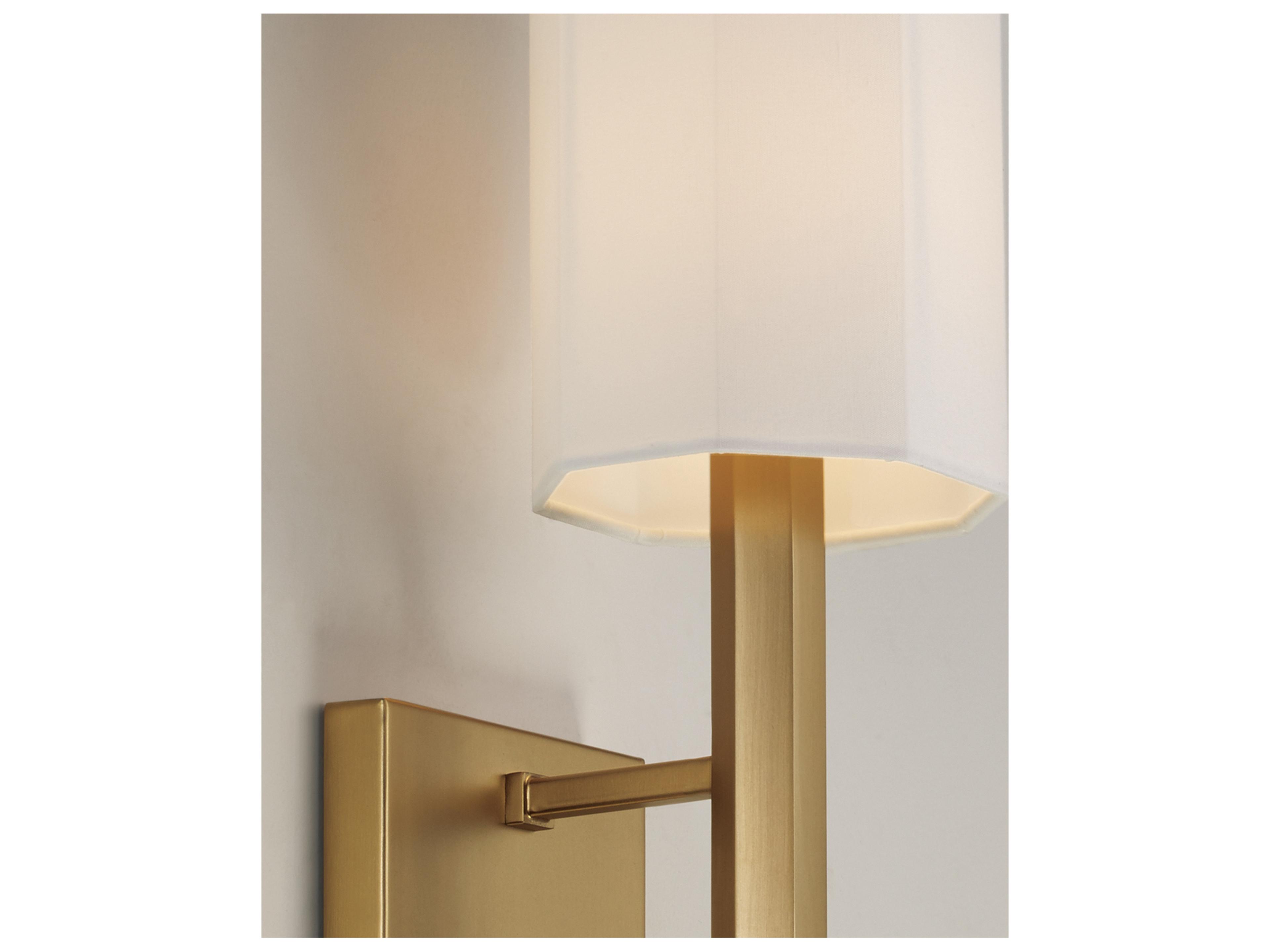 Capital Lighting Adrian 1-light Aged Brass Wall Sconce