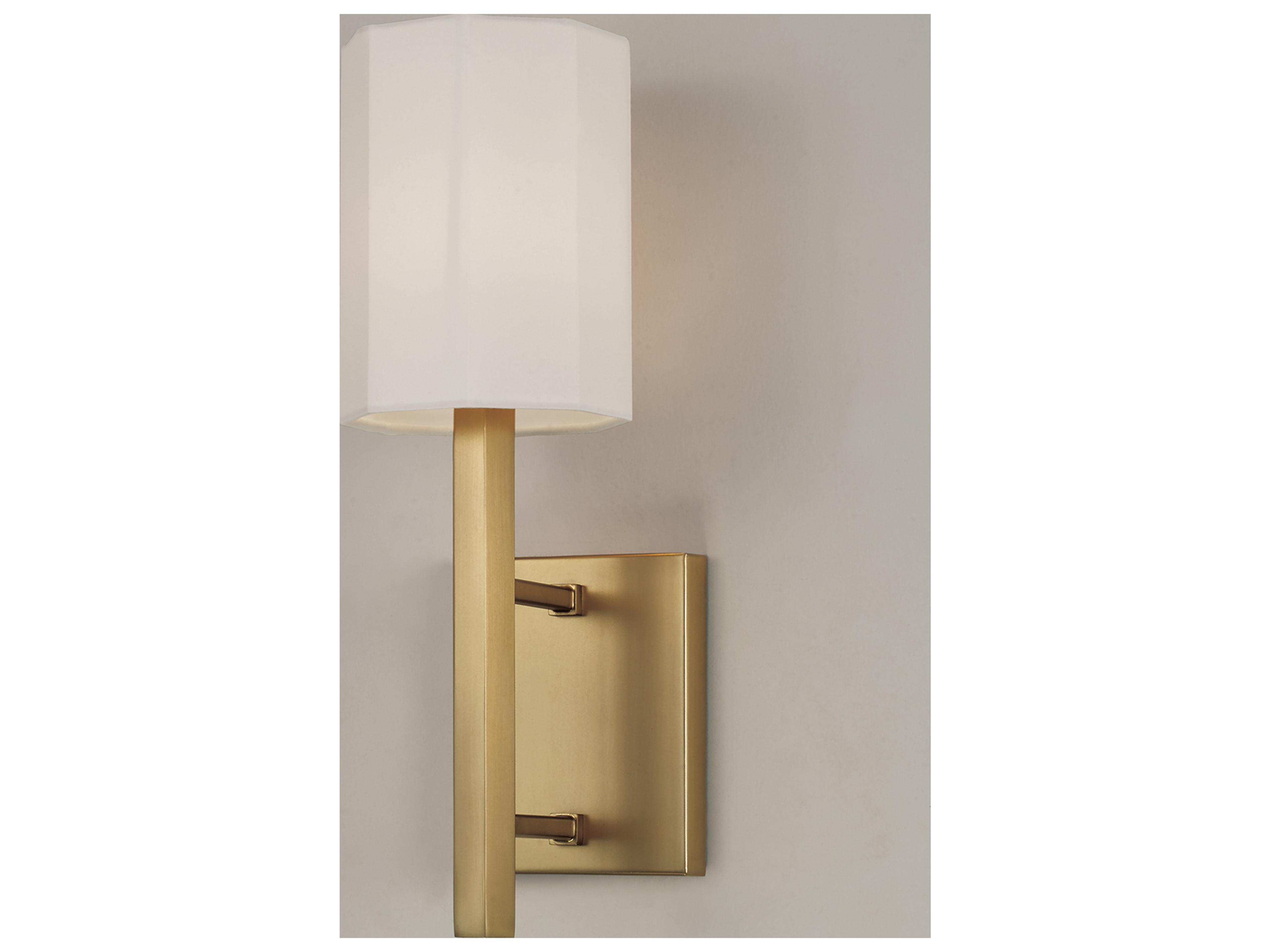 Capital Lighting Adrian 1-light Aged Brass Wall Sconce