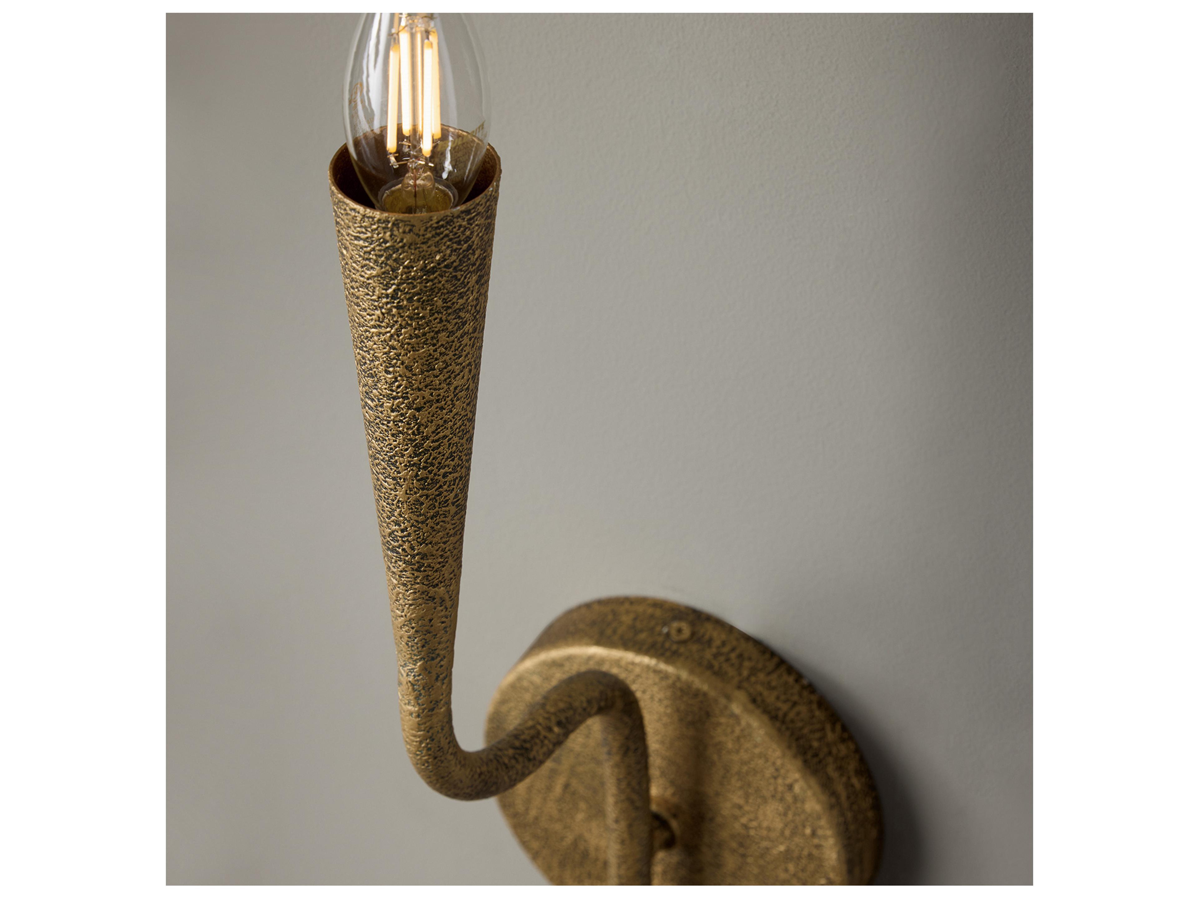 Capital Lighting Savari 1-light Artisan Gold Wall Sconce