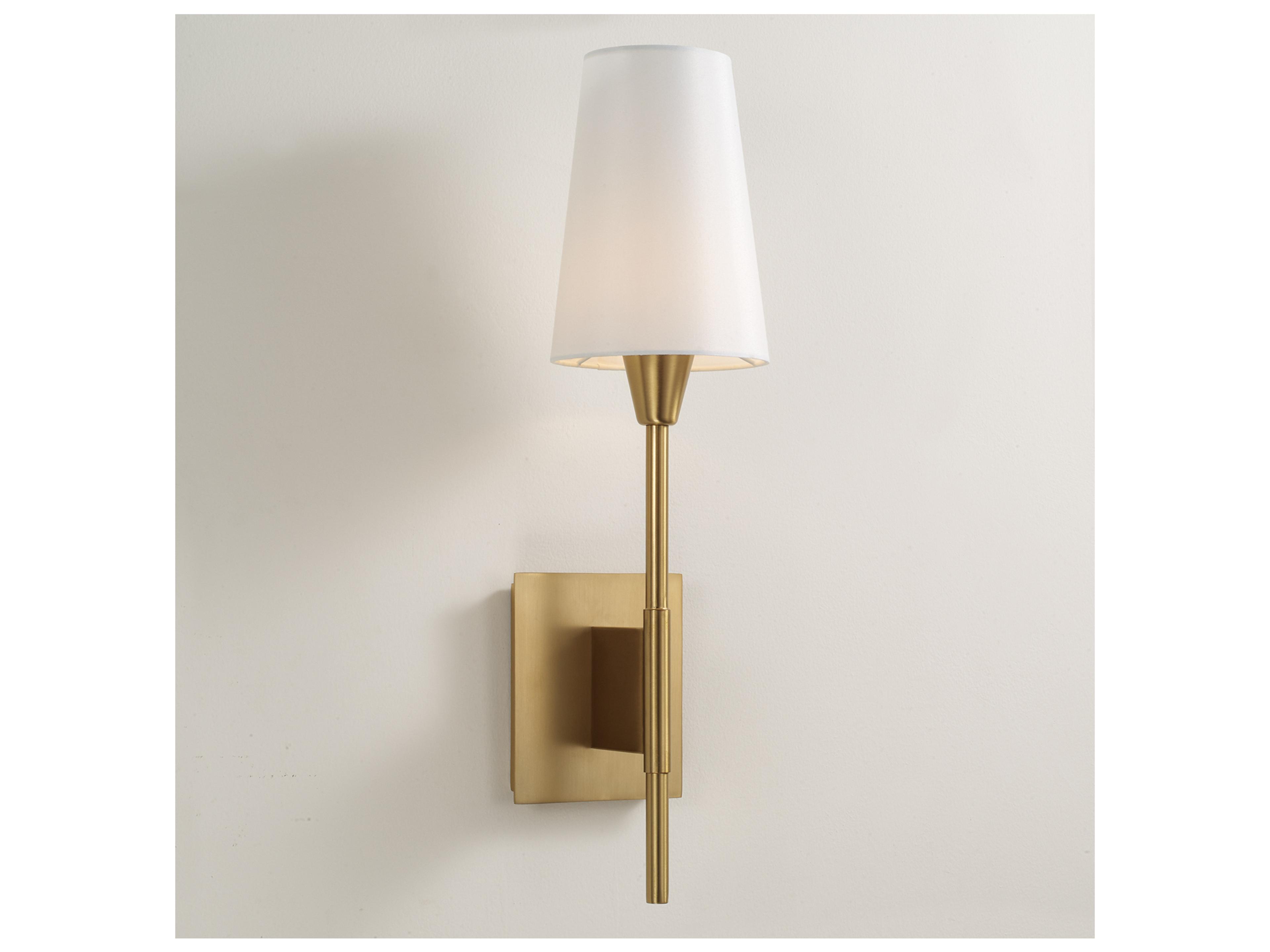 Capital Lighting Leland 1-light Aged Brass Wall Sconce