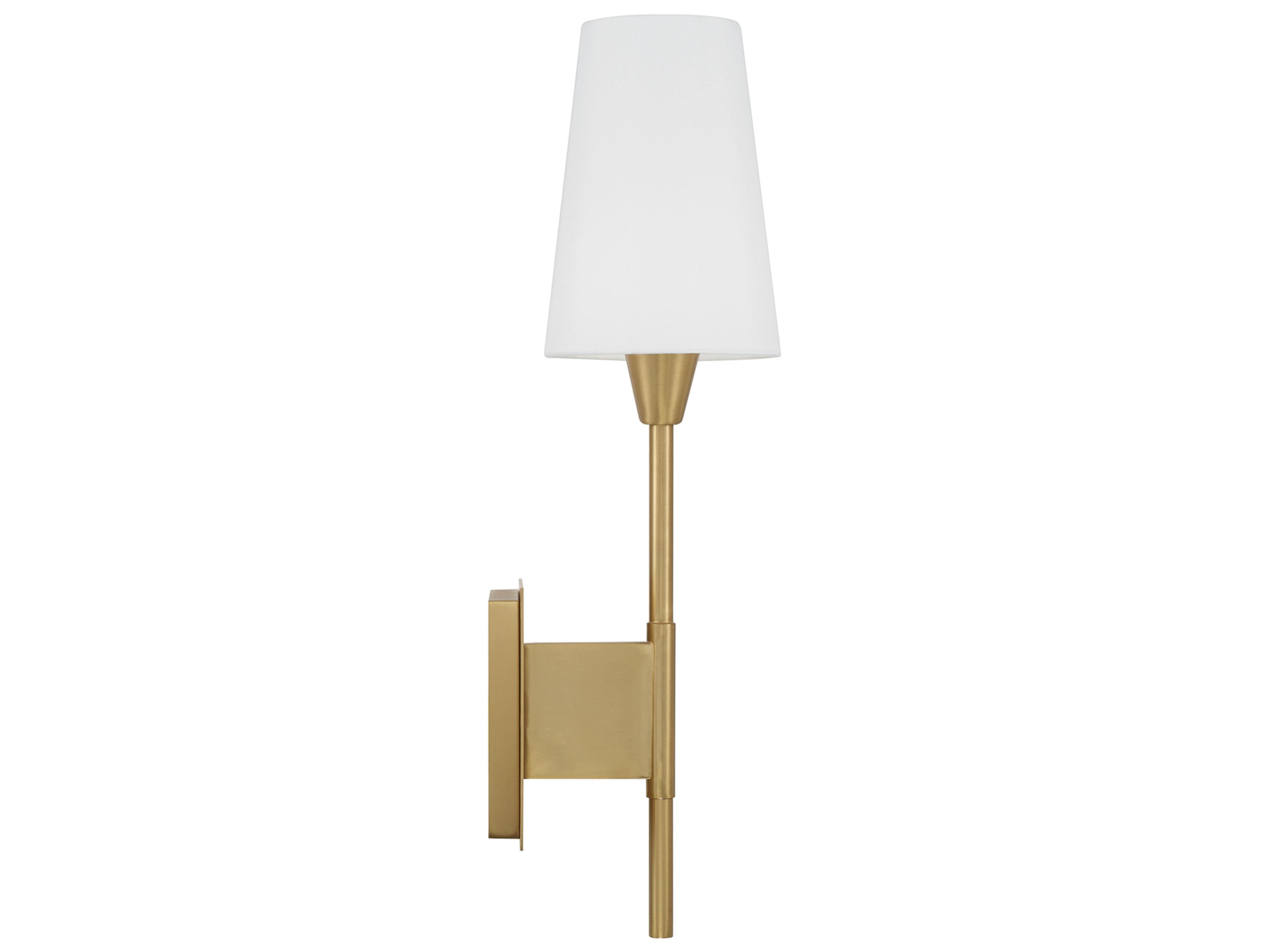 Capital Lighting Leland 1-light Aged Brass Wall Sconce