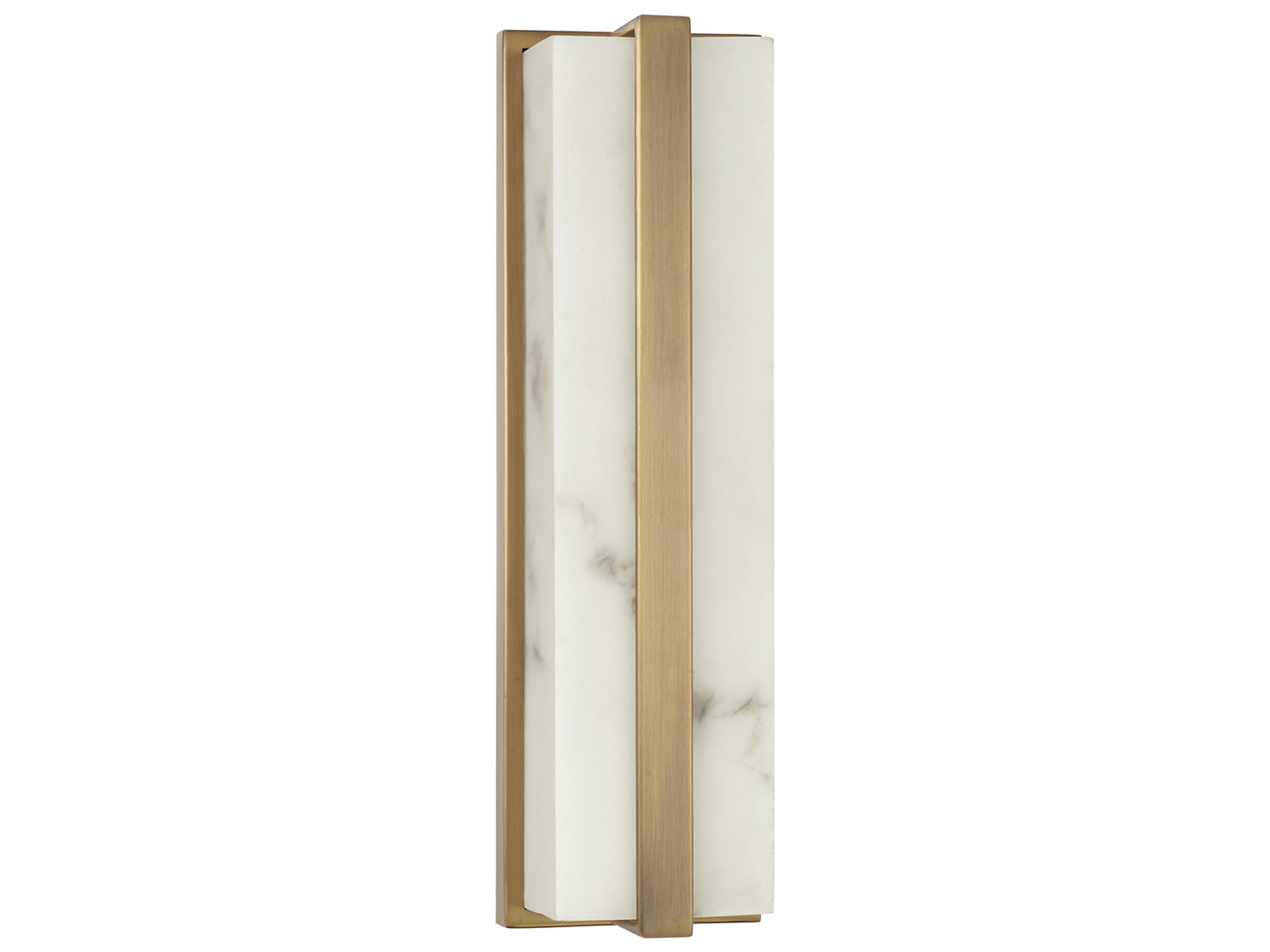 Noah 1-light Aged Brass Wall Sconce