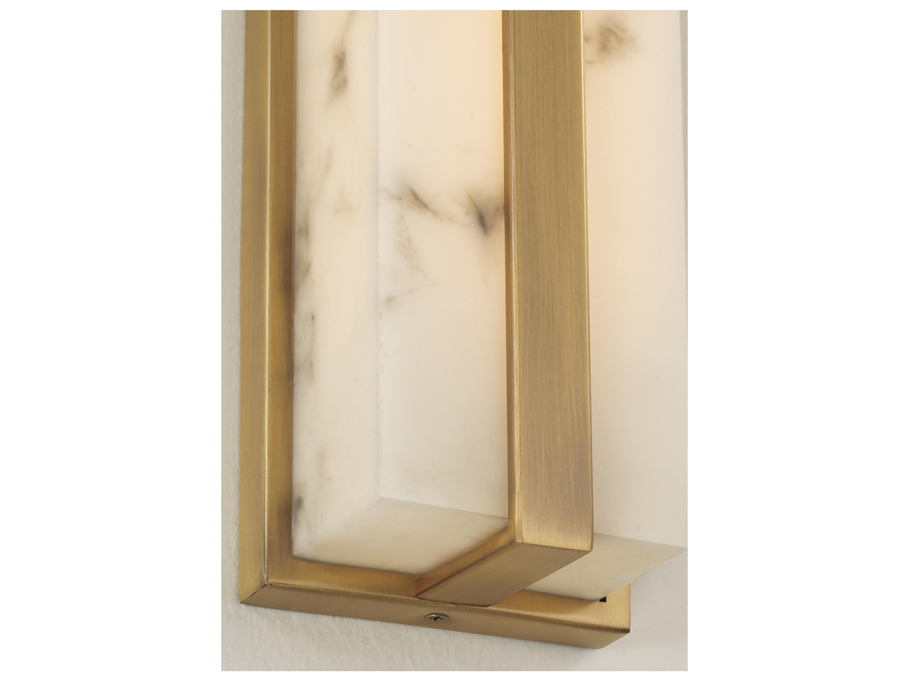 Capital Lighting Noah 1-light Aged Brass Wall Sconce
