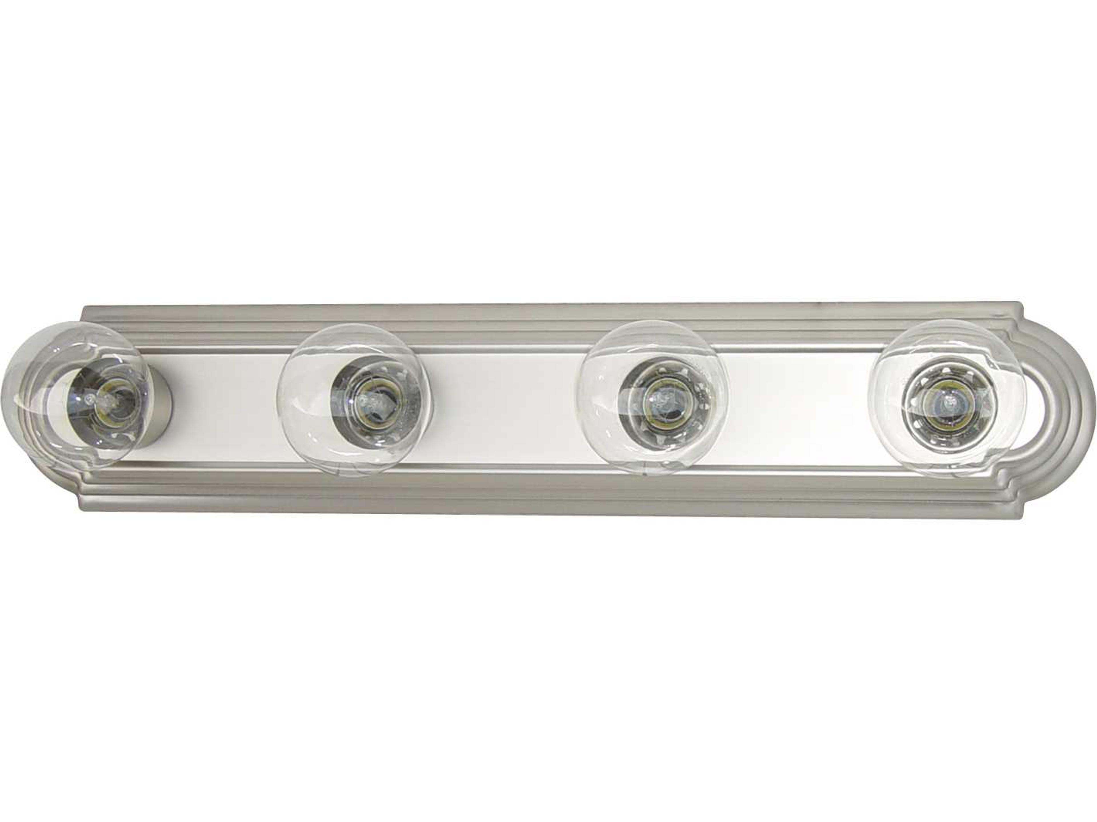Alice 4-Light Matte Nickel Vanity Light
