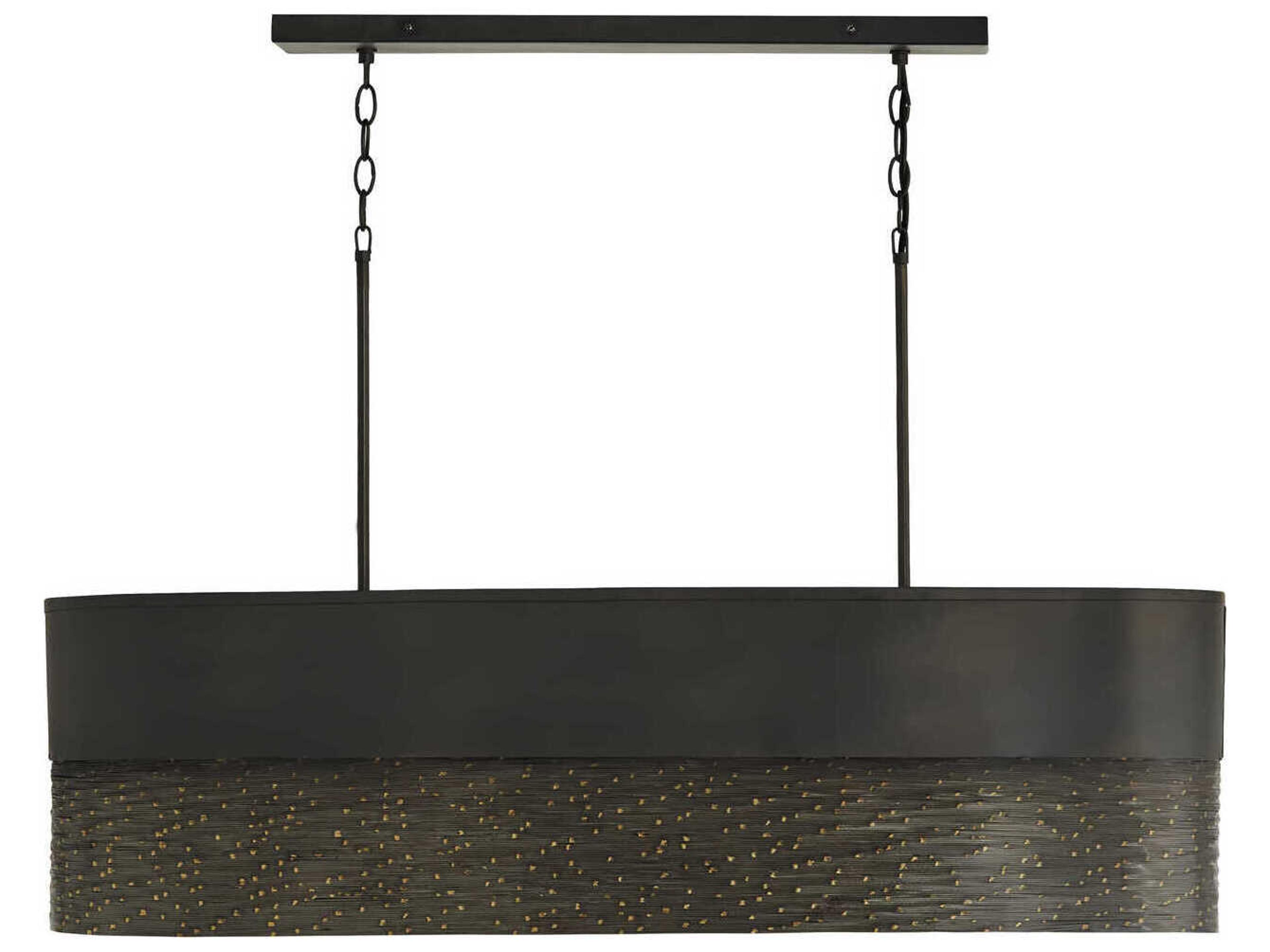 Sana 5-Light Grey Iron Island Pendant
