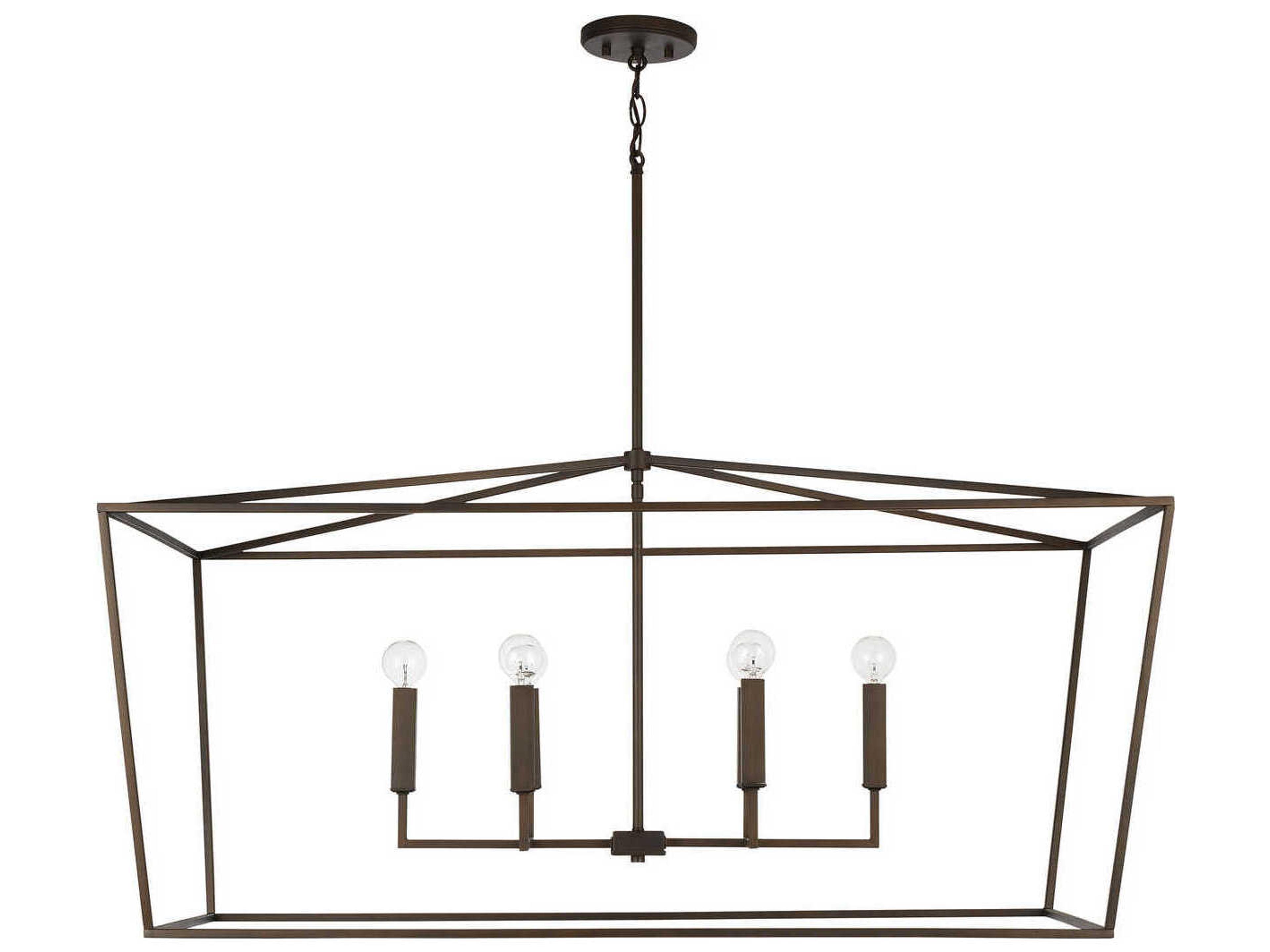 Thea 6-Light Oil Rubbed Bronze Island Pendant