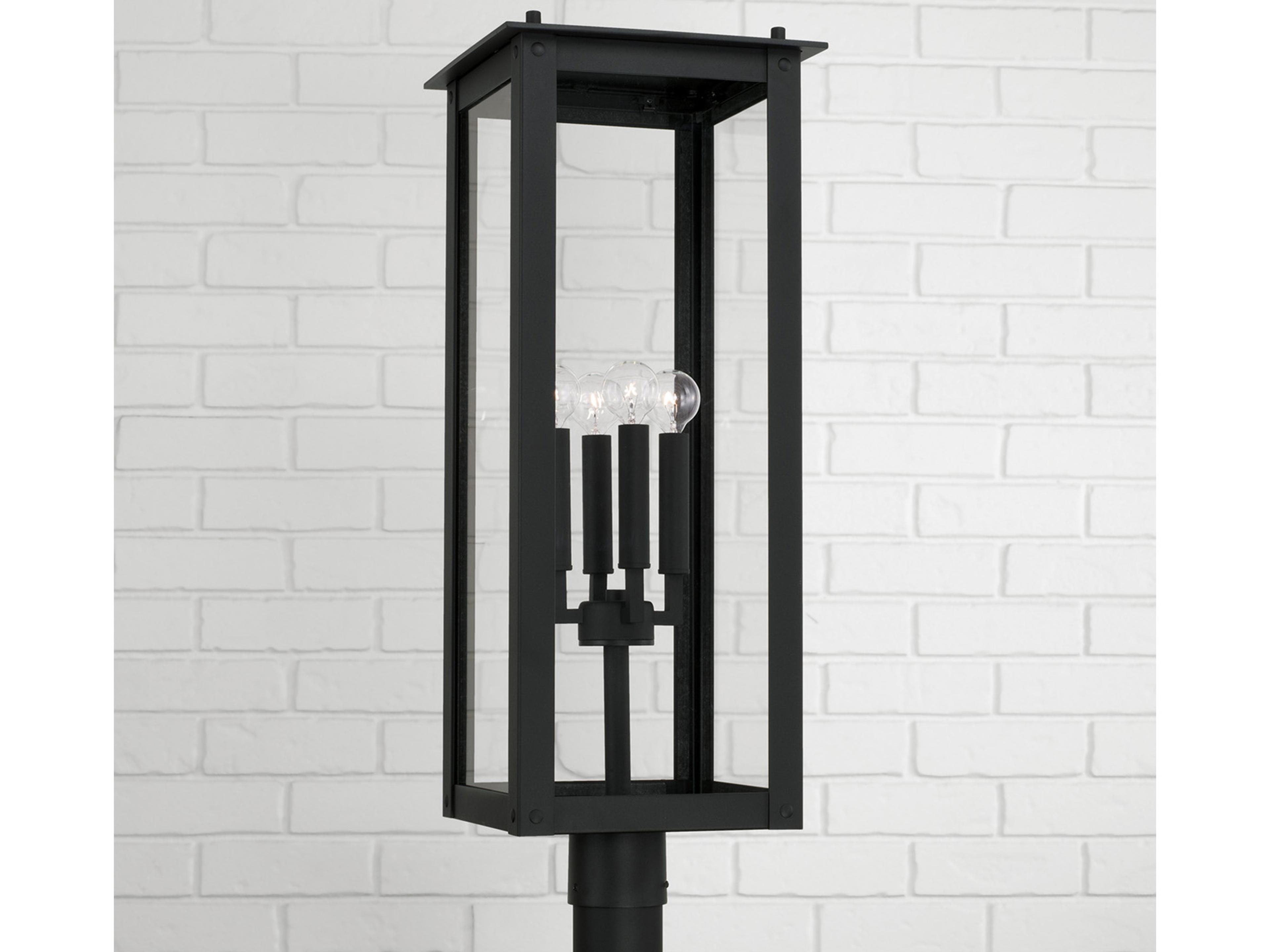 Capital Lighting Hunt 4 - Light Outdoor Post Light